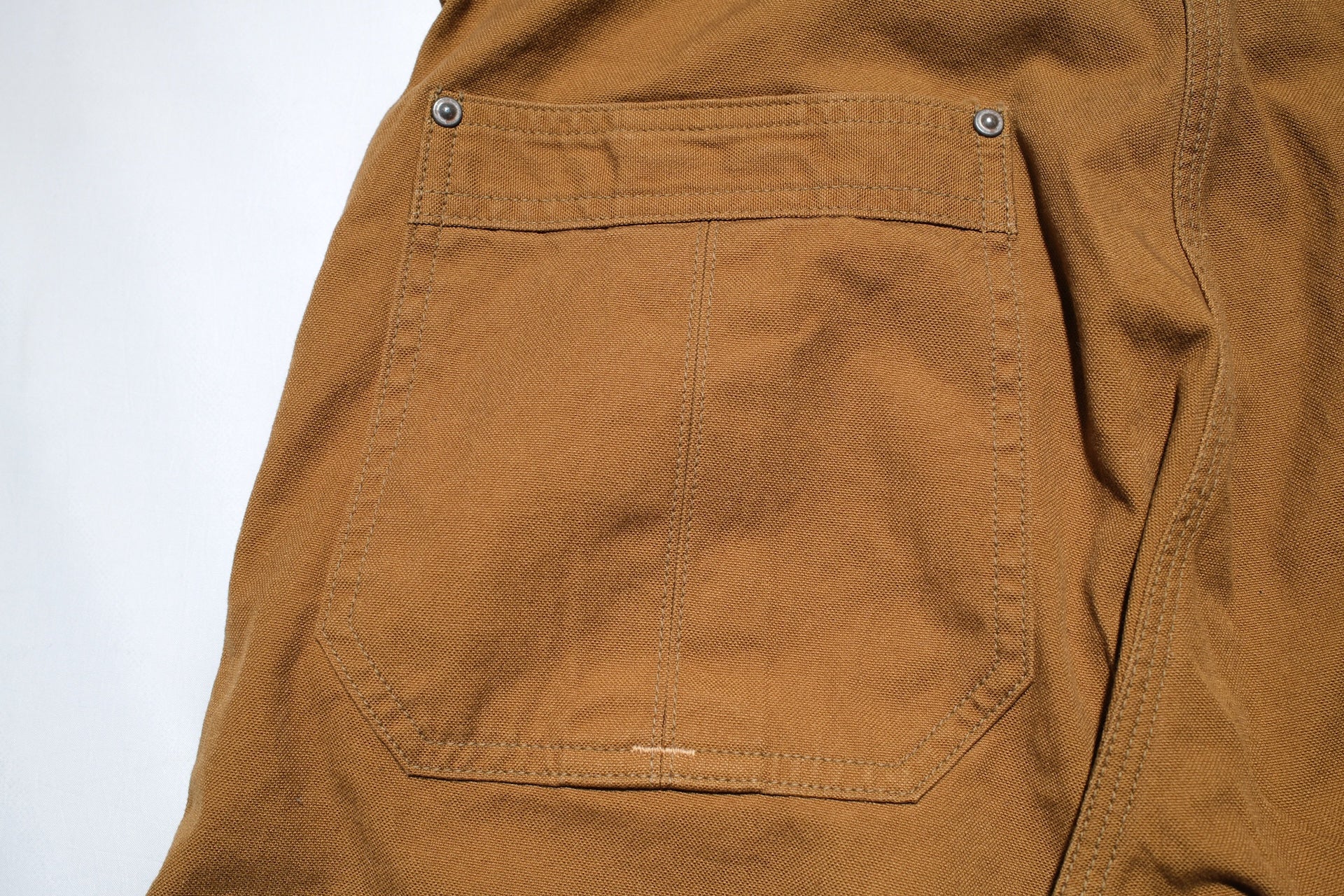 Freewheelers 11oz Duck Canvas “Bakersfield” Trousers (Yellow Brown)