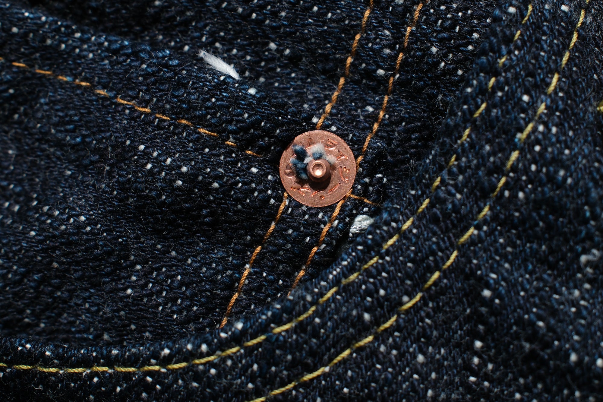 Samurai 17oz "Night-Rain" Vertical Slubby Denim (Relaxed Tapered fit)