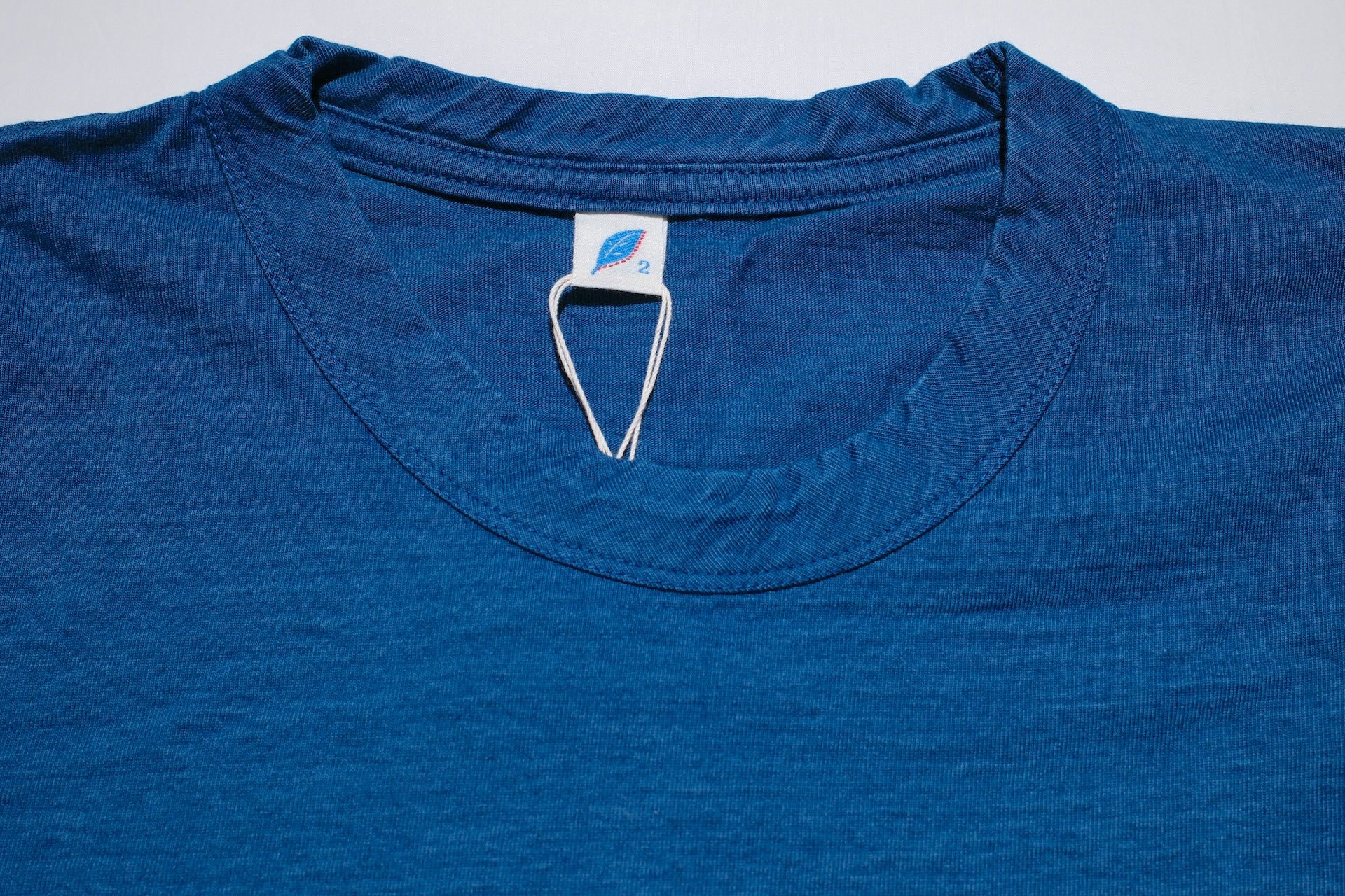 Pure Blue Japan 6.5oz "Signature" Indigo Dyed L/S Tee (Genuine Indigo)