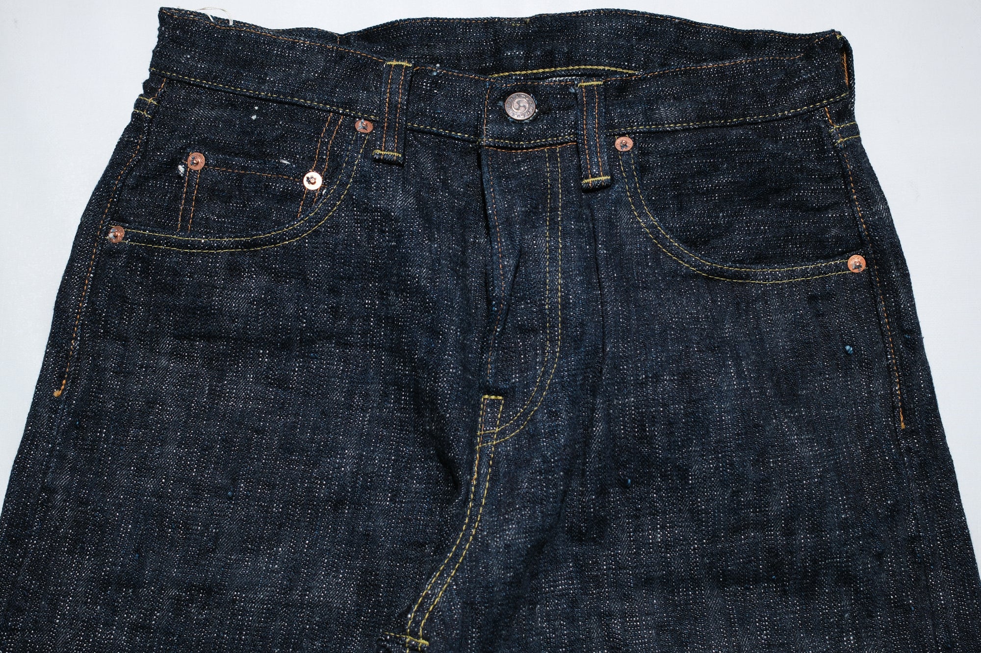 Samurai 17oz "Night-Rain" Vertical Slubby Denim (Relaxed Tapered fit)