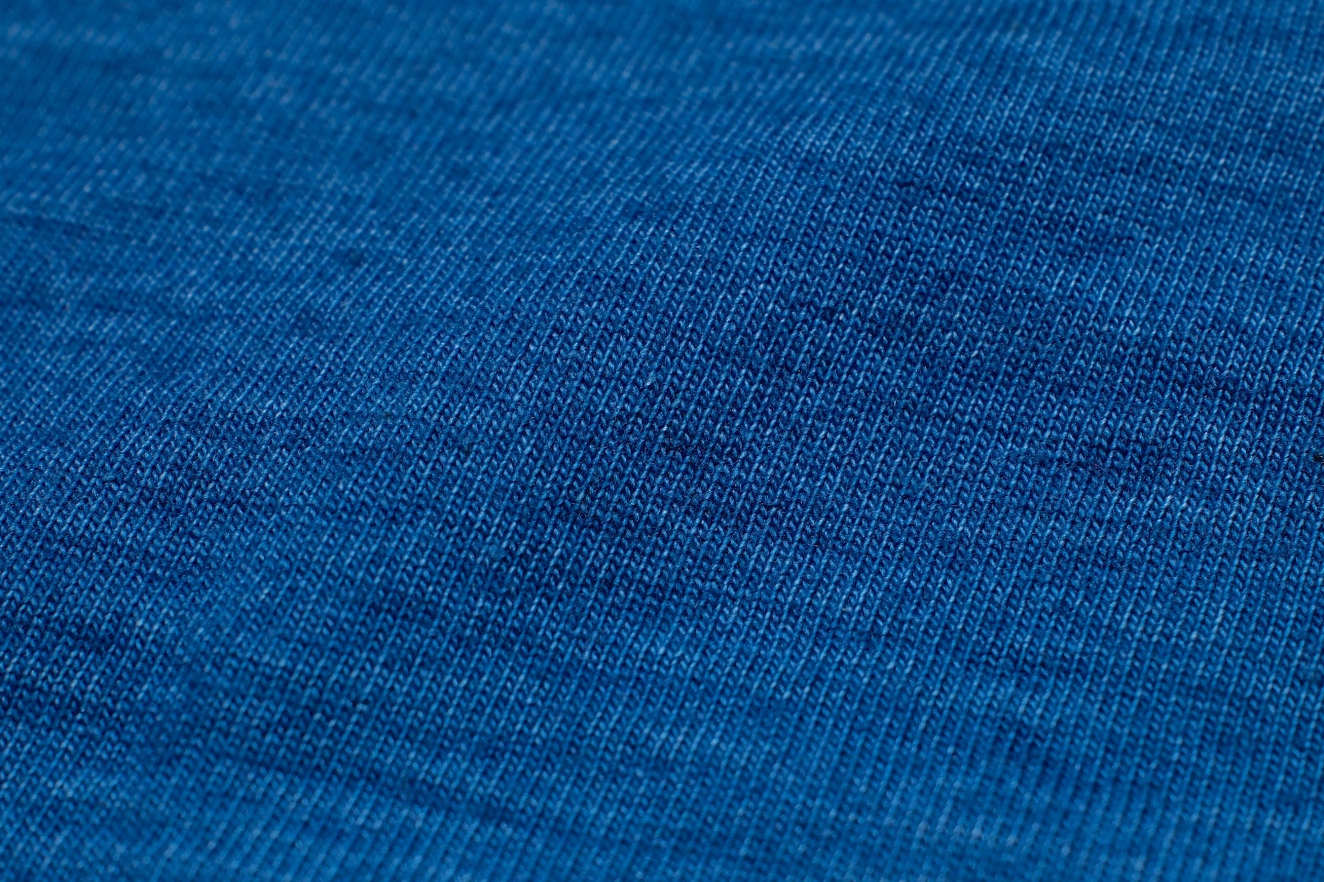 Pure Blue Japan 6.5oz "Signature" Indigo Dyed L/S Tee (Genuine Indigo)