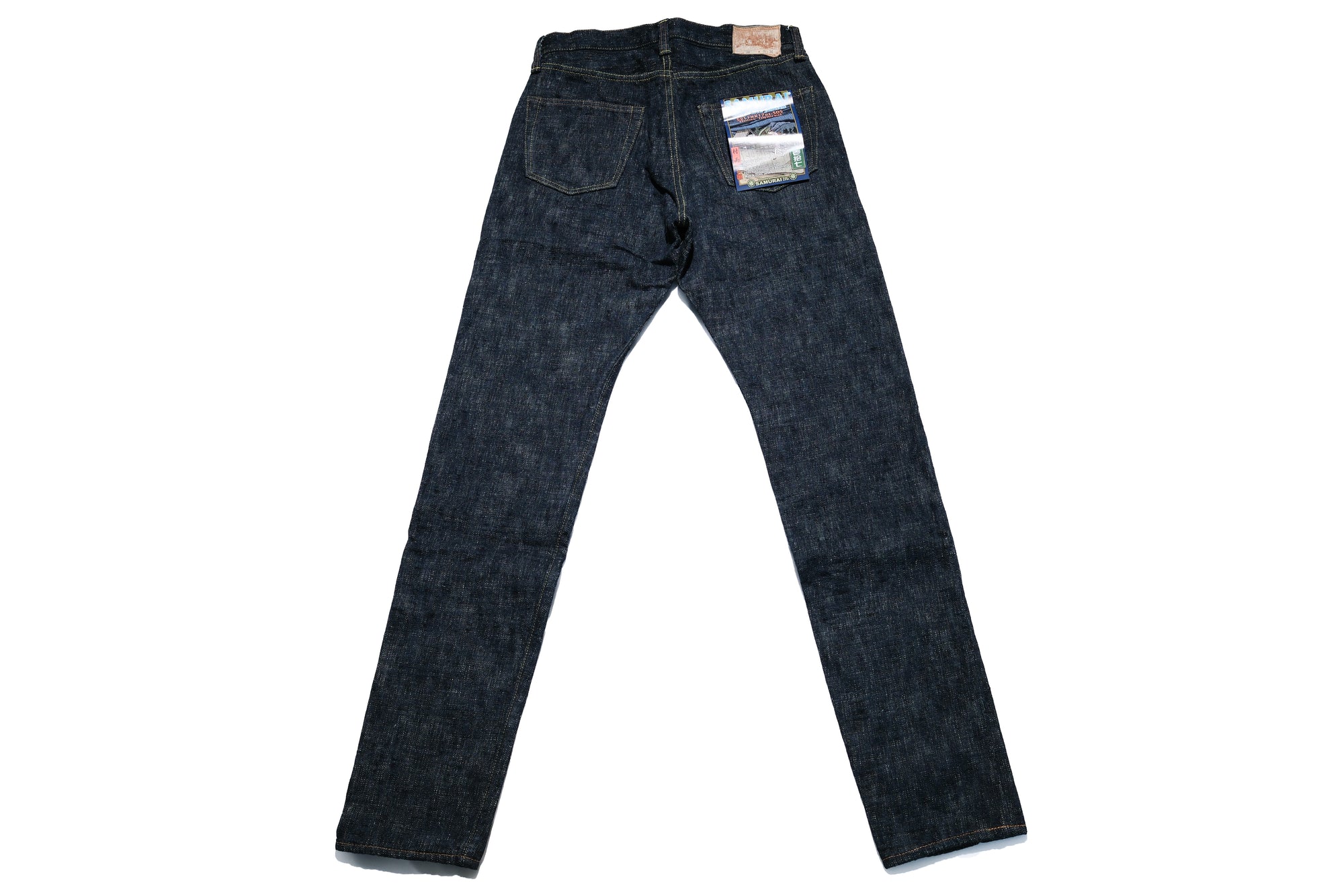 Samurai 17oz "Night-Rain" Vertical Slubby Denim (Relaxed Tapered fit)