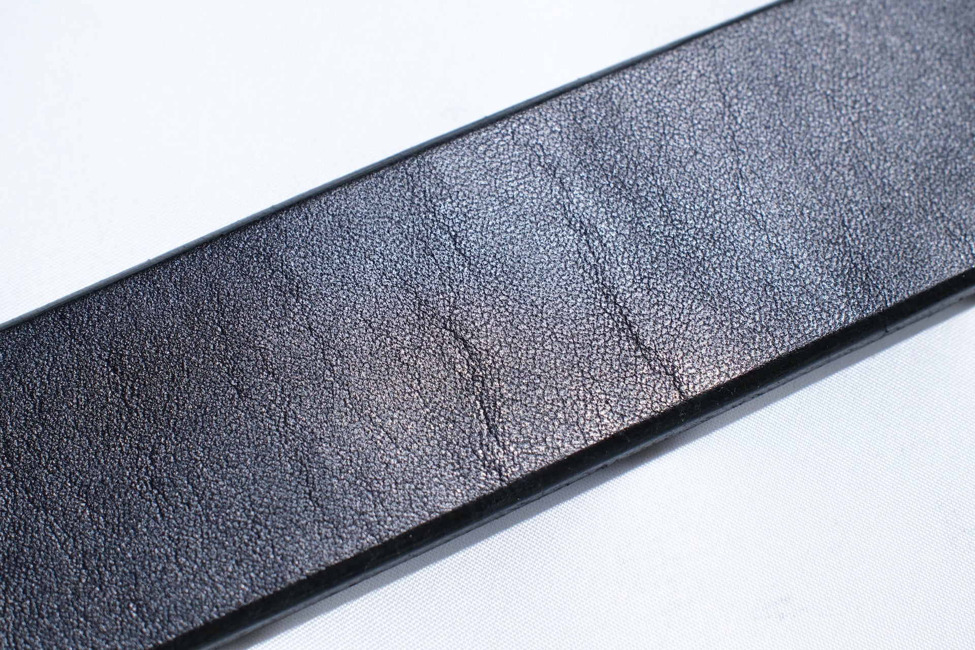 Samurai Natural Indigo Dyed Himeji-Cowhide “Garrison” Belt