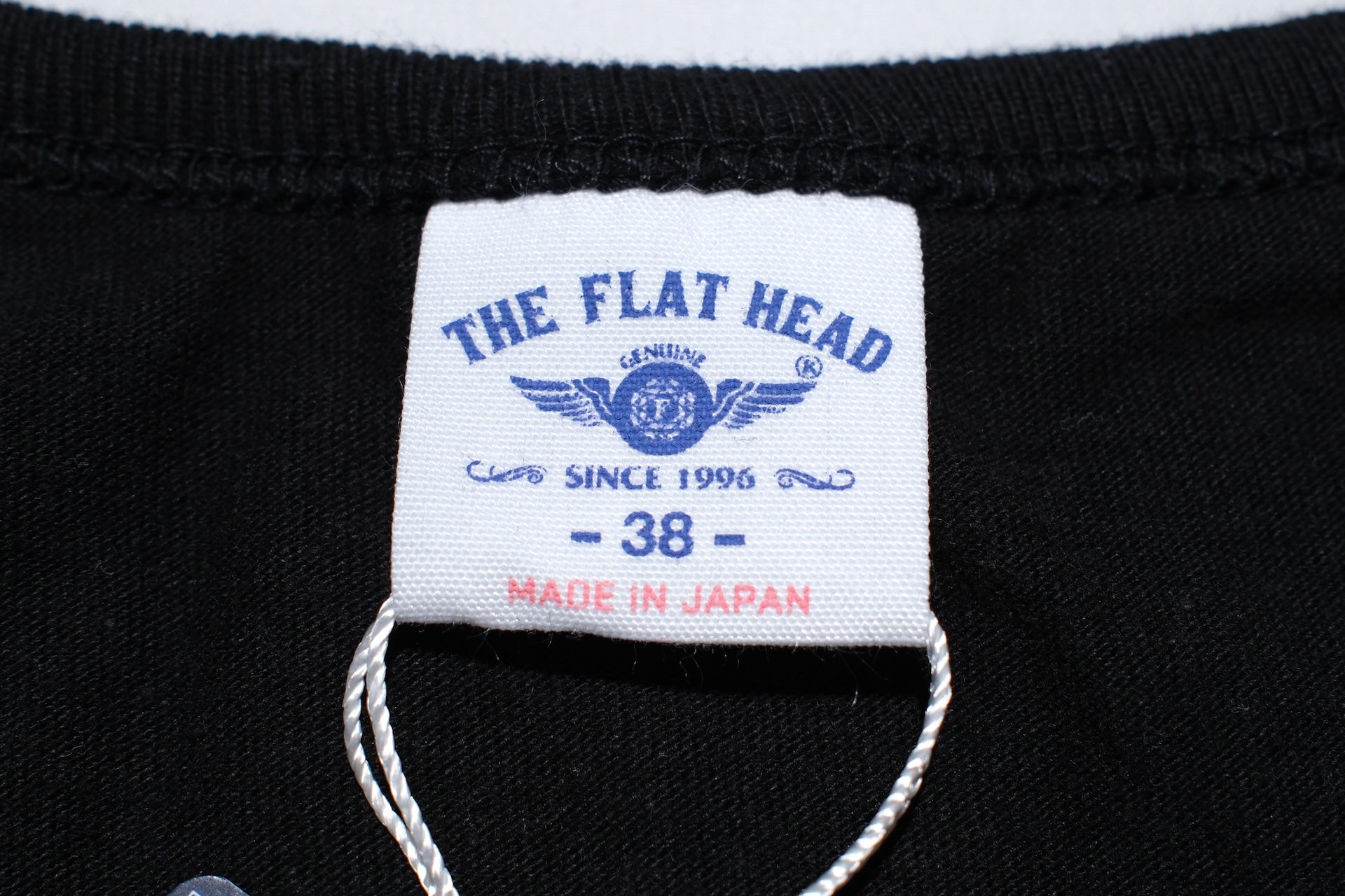 The Flat Head 9oz Loopwheeled Tank Tee (Black)