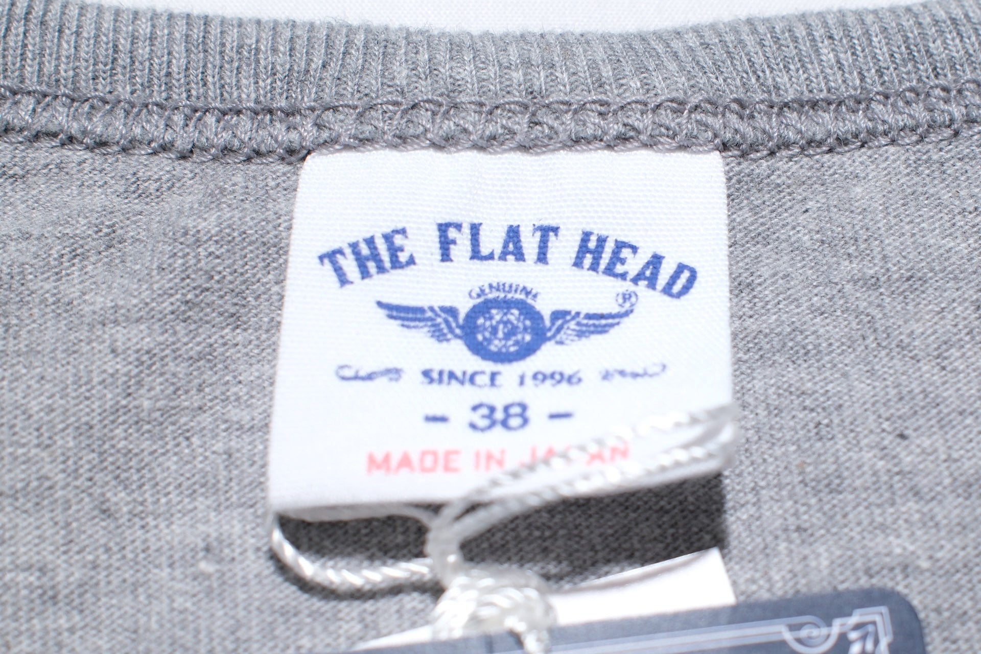 The Flat Head 9oz Loopwheeled Tank Tee (Grey)