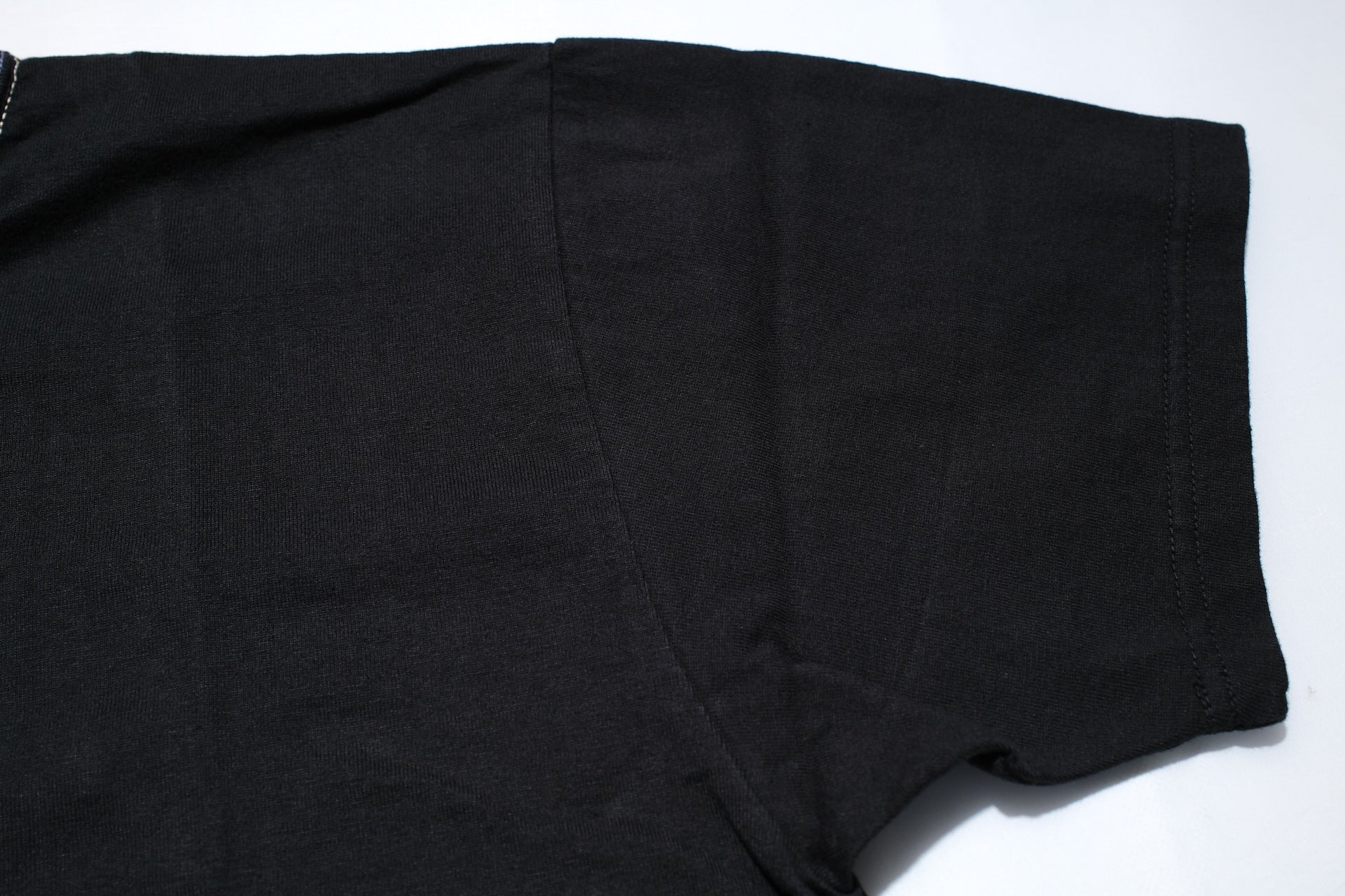 The Flat Head 9oz "Sukajan Tiger" Loopwheeled Tee (Black)