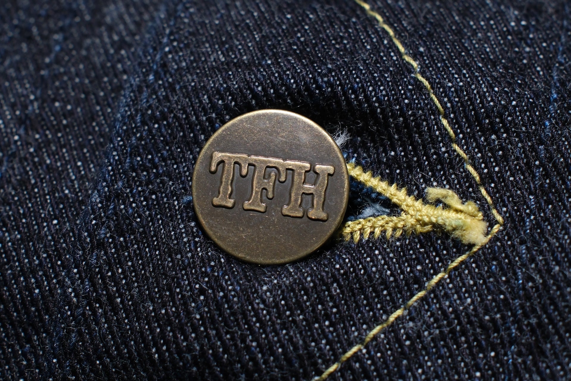 The Flat Head 14.5oz LHT "Rider" Denim Jacket (Indigo)