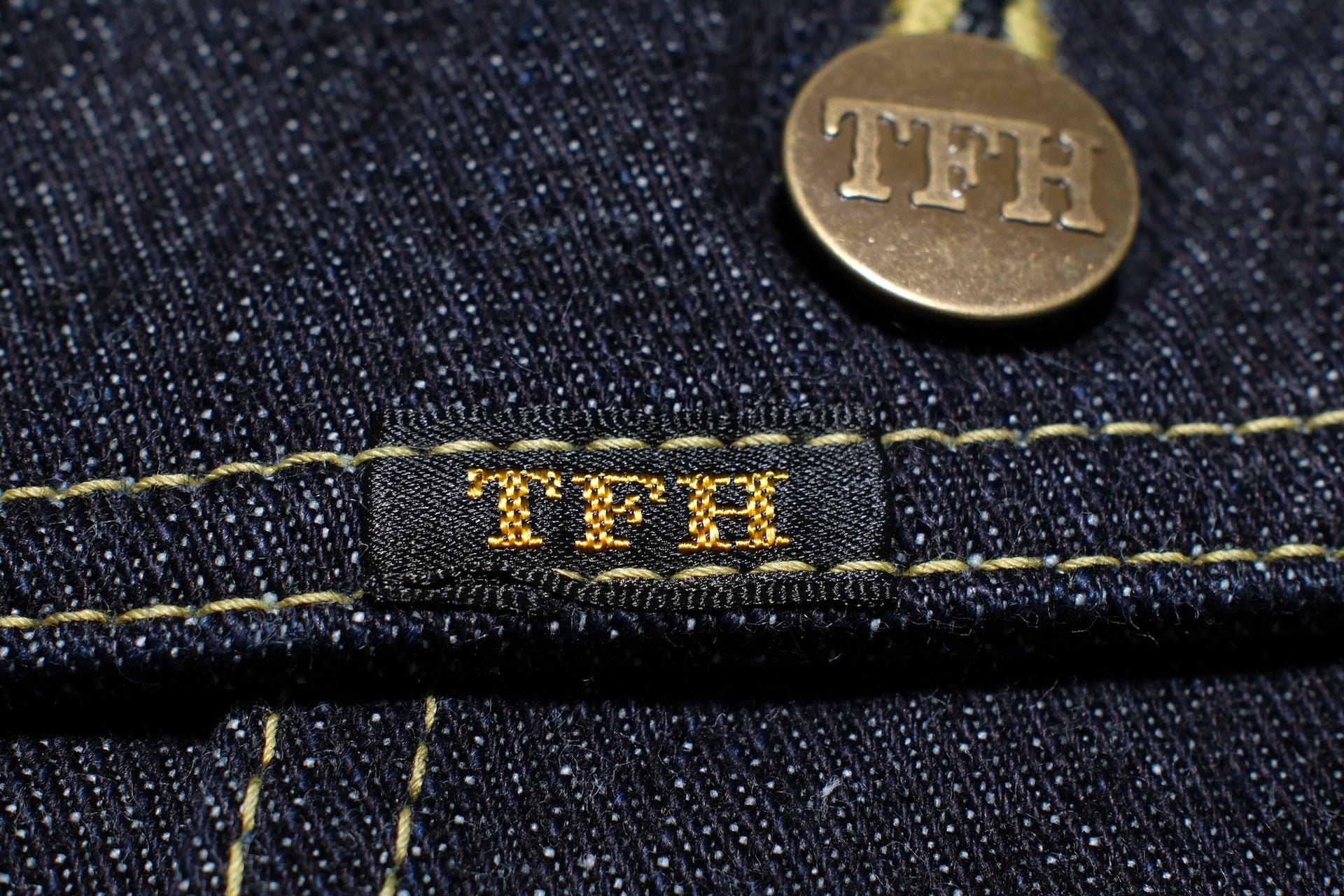 The Flat Head 14.5oz LHT "Rider" Denim Jacket (Indigo)