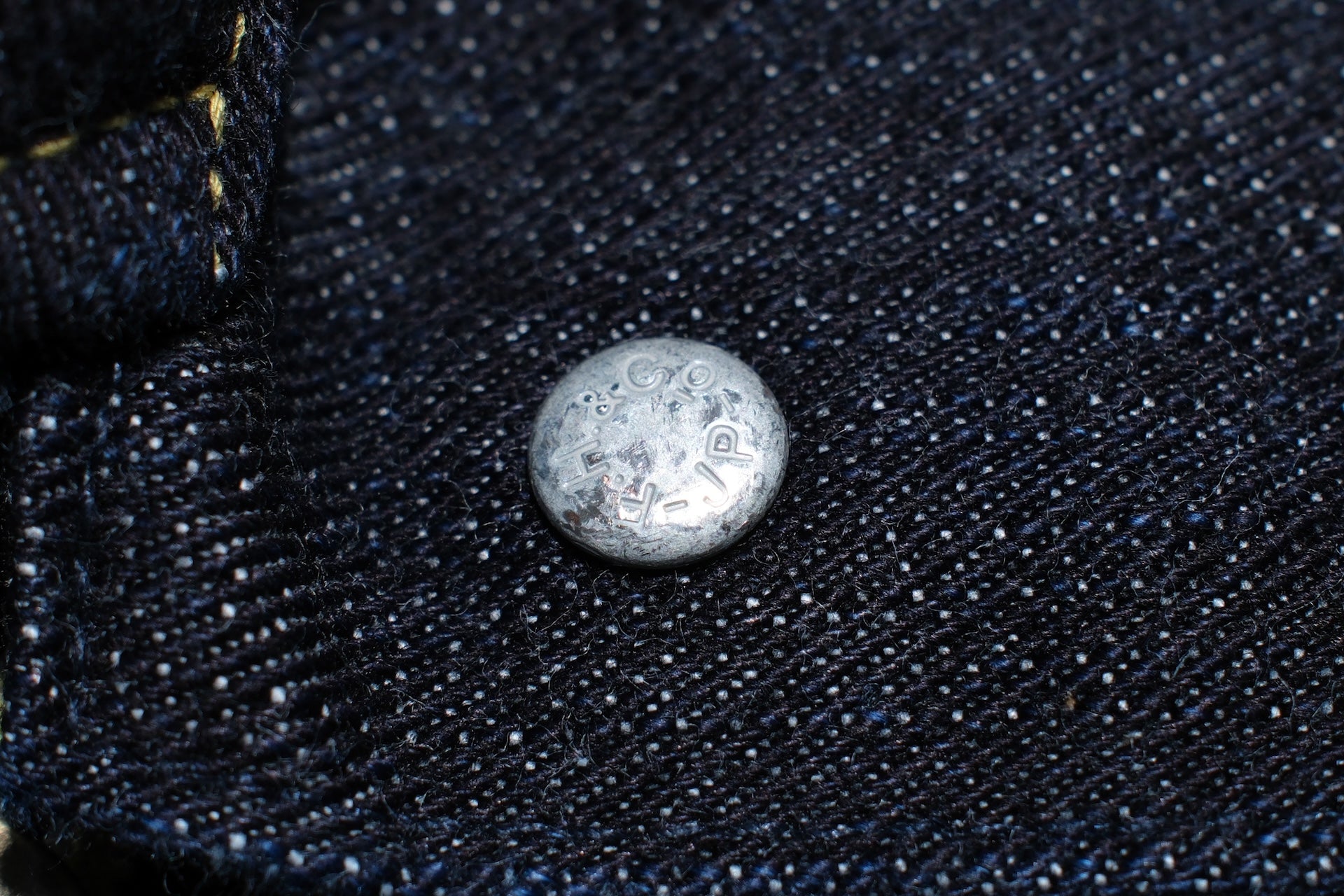 The Flat Head 14.5oz LHT "Rider" Denim Jacket (Indigo)