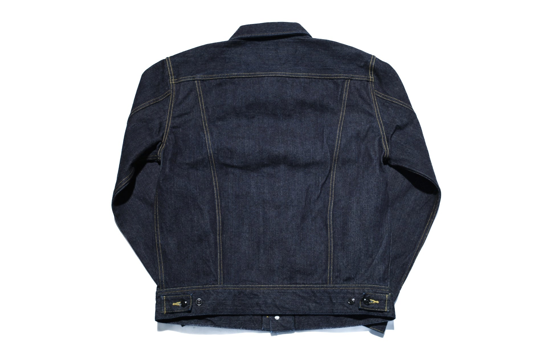 The Flat Head 14.5oz LHT "Rider" Denim Jacket (Indigo)