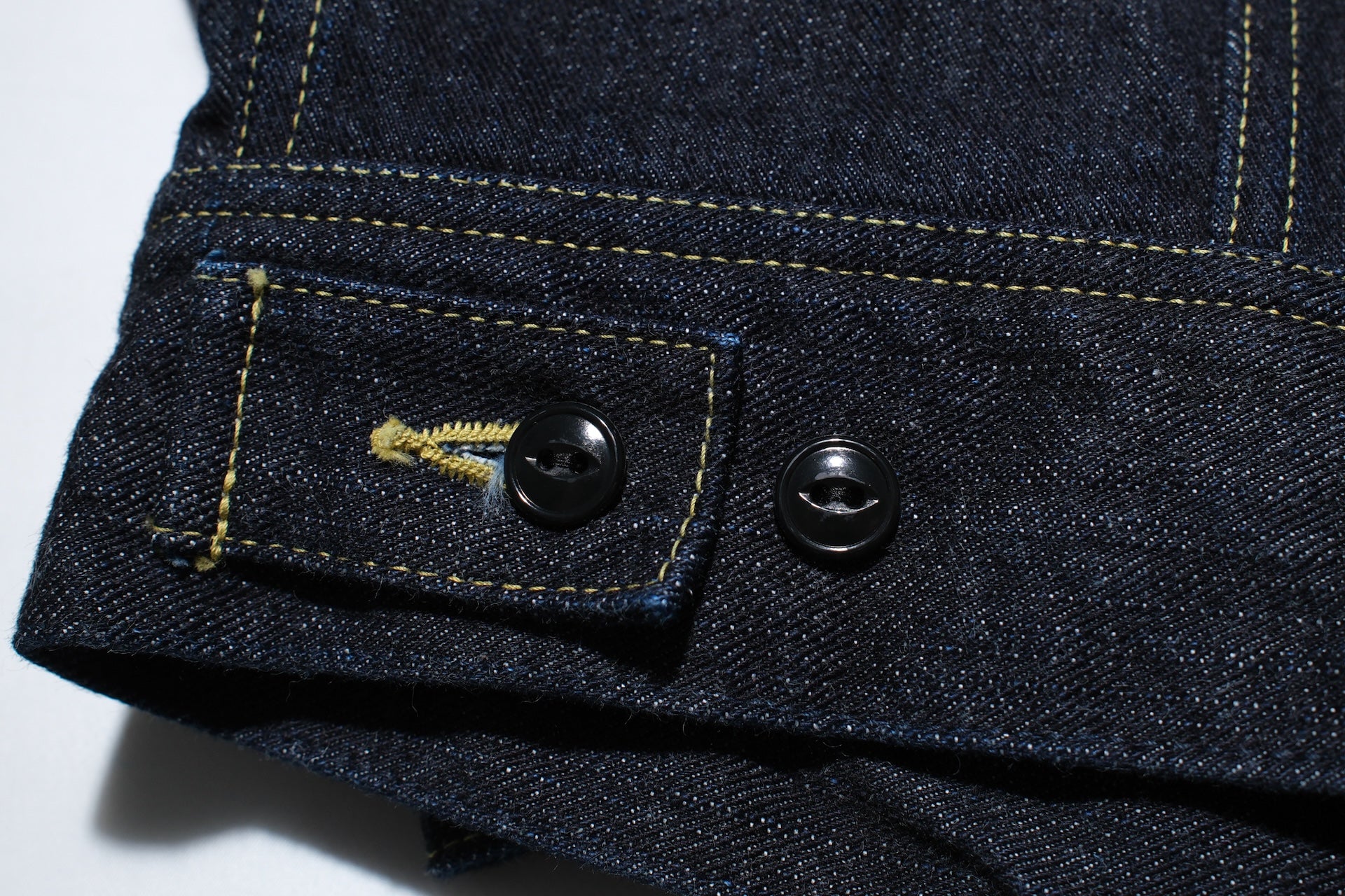 The Flat Head 14.5oz LHT "Rider" Denim Jacket (Indigo)