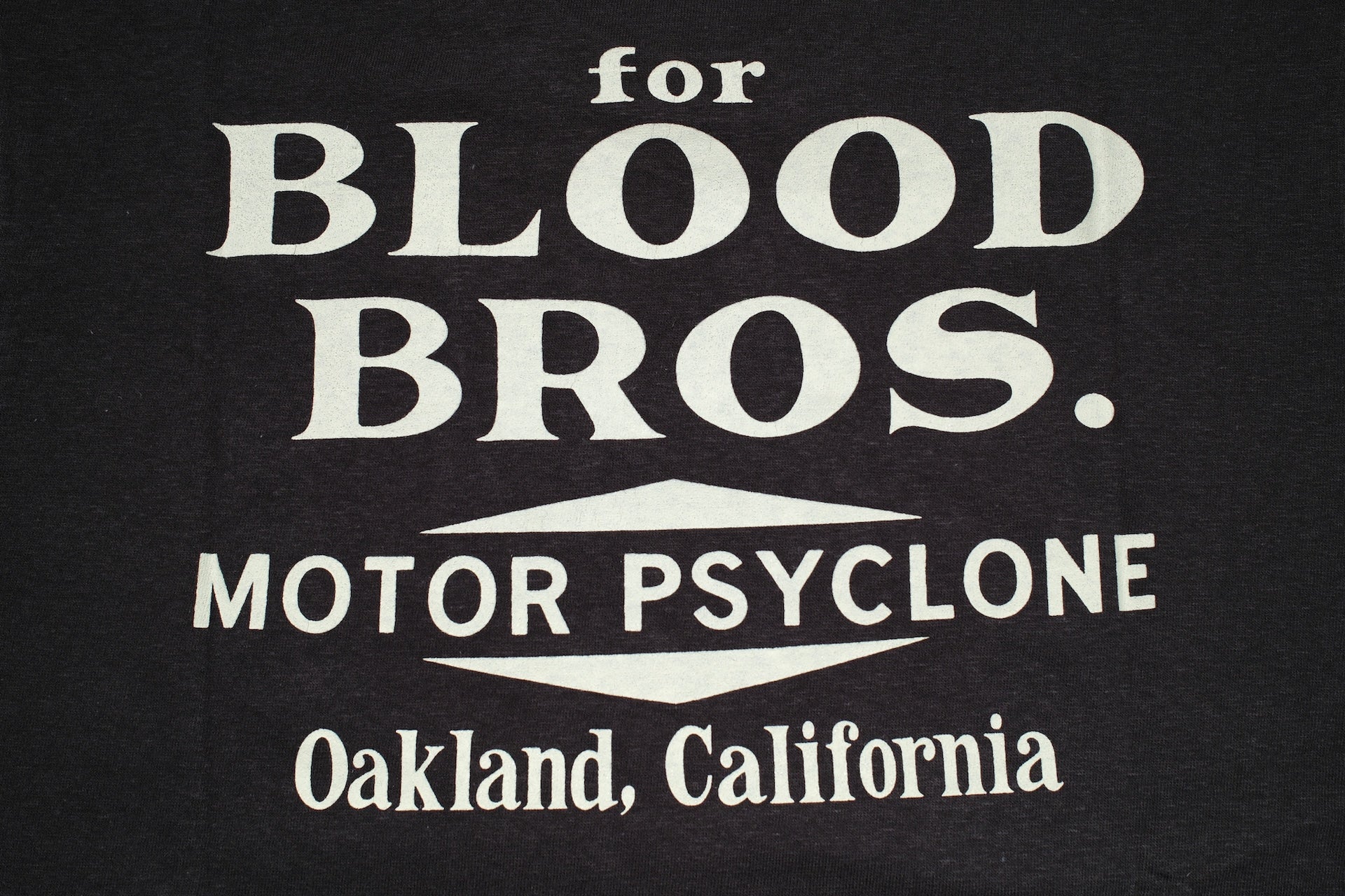 Freewheelers "RISING FROM HELL" Loopwheeled Tee (Shady Black)