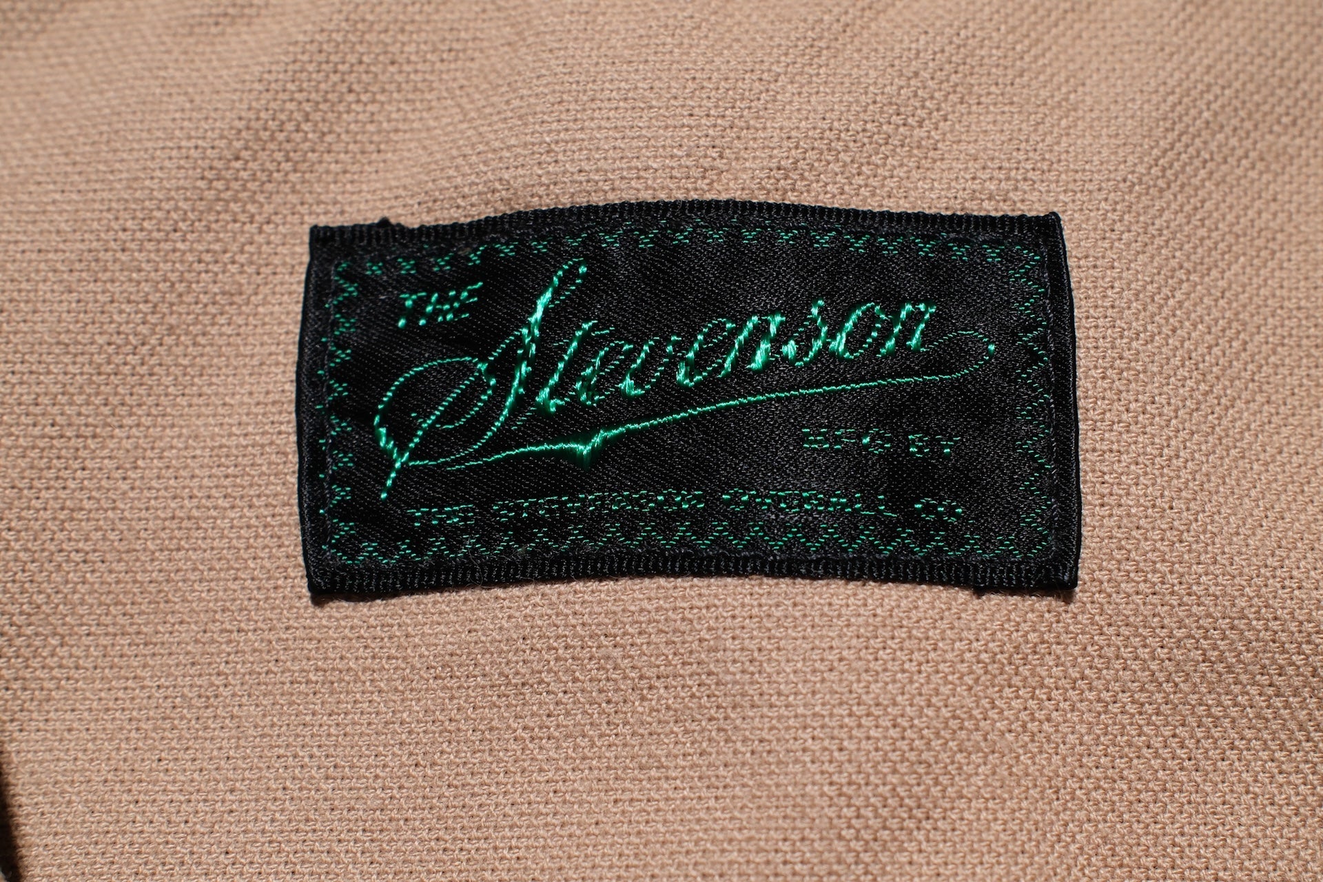 Stevenson Overall Co. Medium-weight Velveteen “UrbanLasso” Western Shirt (Sand Beige)