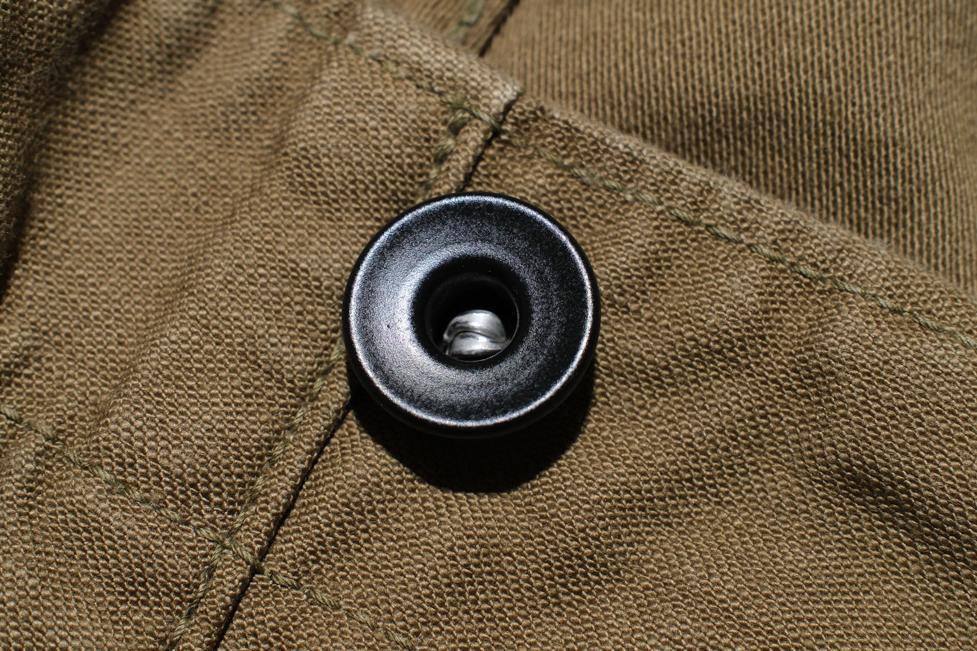 Freewheelers “GRUNTS” Back Satin Cut-Length Trousers (Olive)