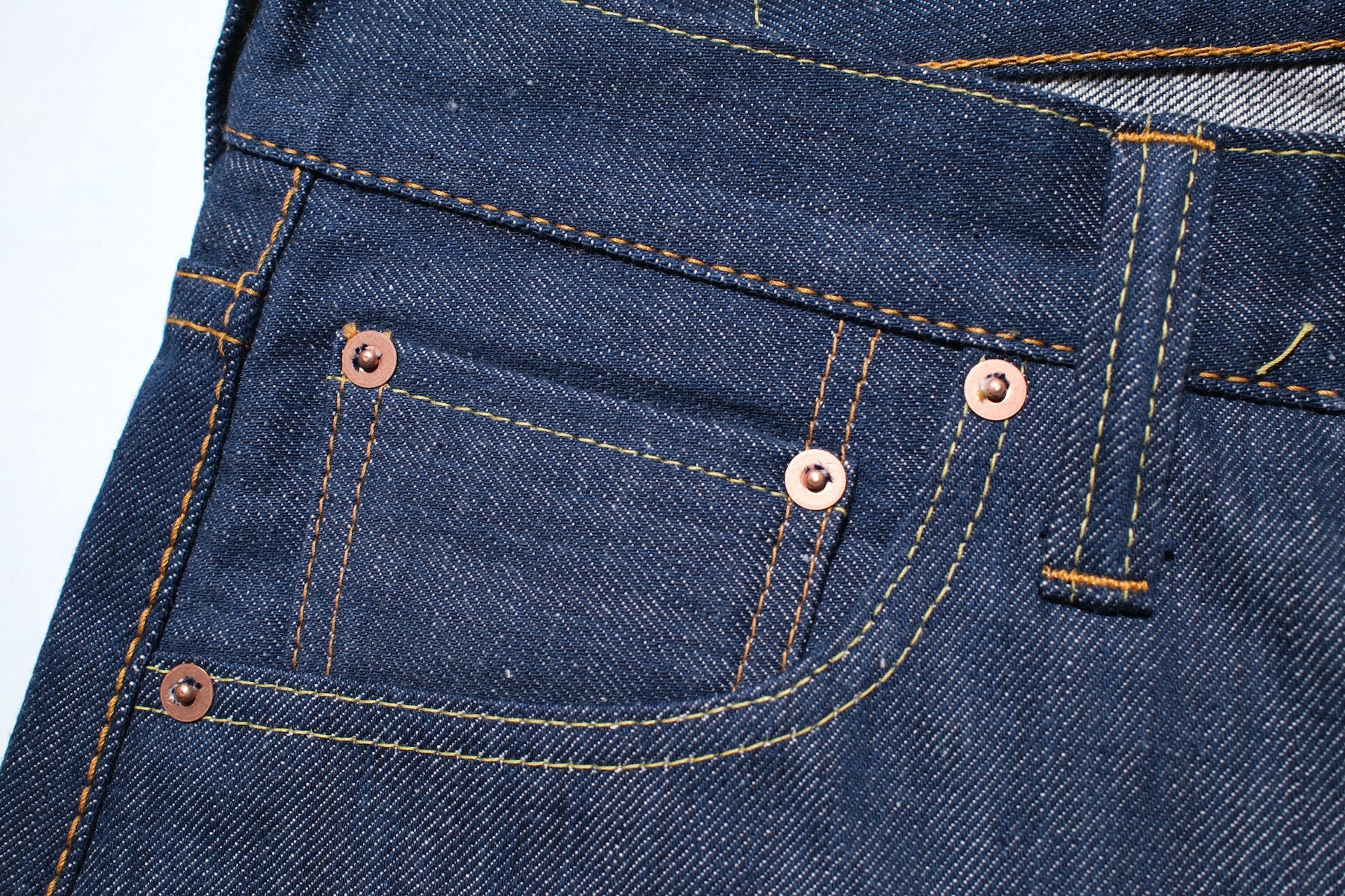 Pure Blue Japan “Ultimate Natural Indigo” AI-13.5oz-019 Denim (Relaxed Tapered fit)