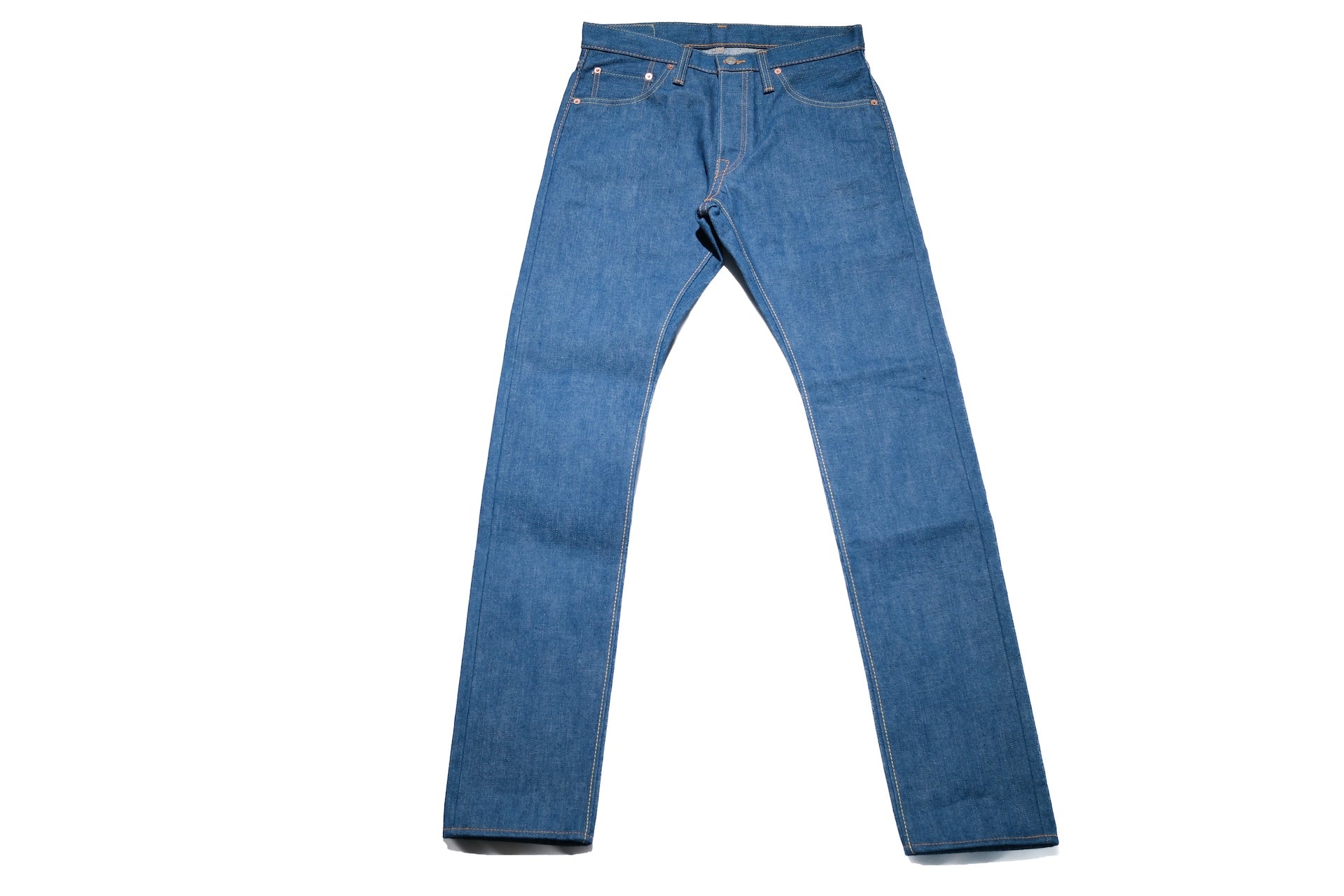 Pure Blue Japan 14oz GRE-019 "Greencast" Denim (Relaxed Tapered Fit)