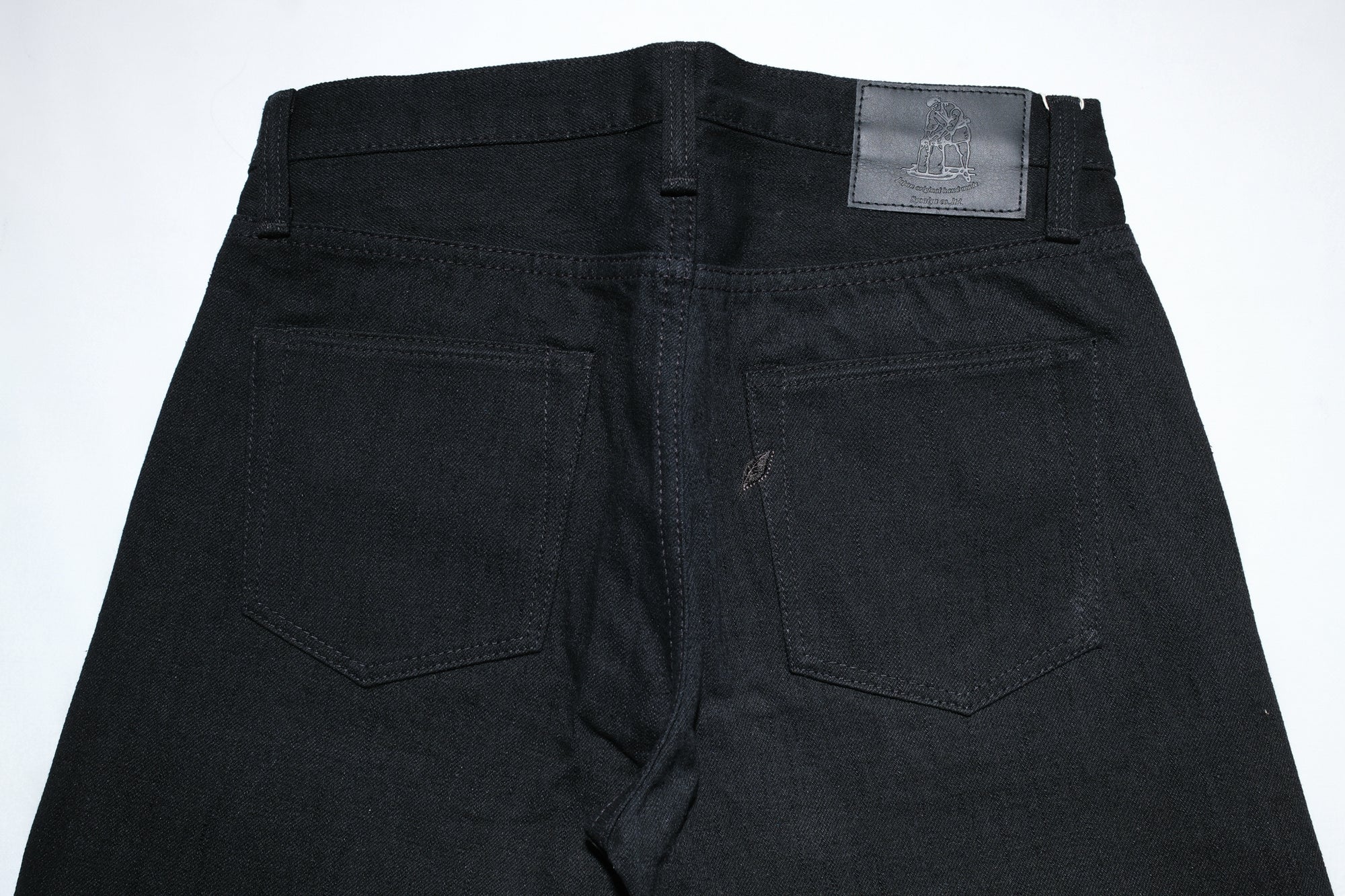 Pure Blue Japan 14oz XX-003-BK "Ultimate Black" Denim (Regular Straight fit)