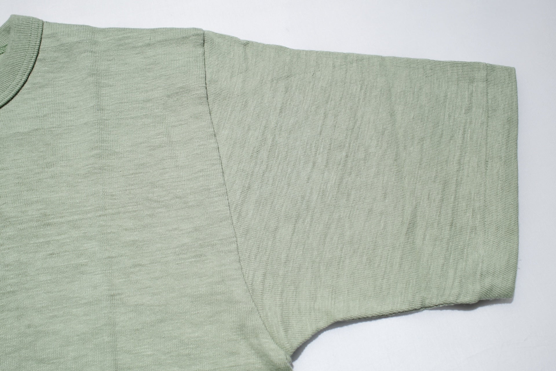 Warehouse 5.5oz "Bamboo Textured" Henley Tee (Pale Green)