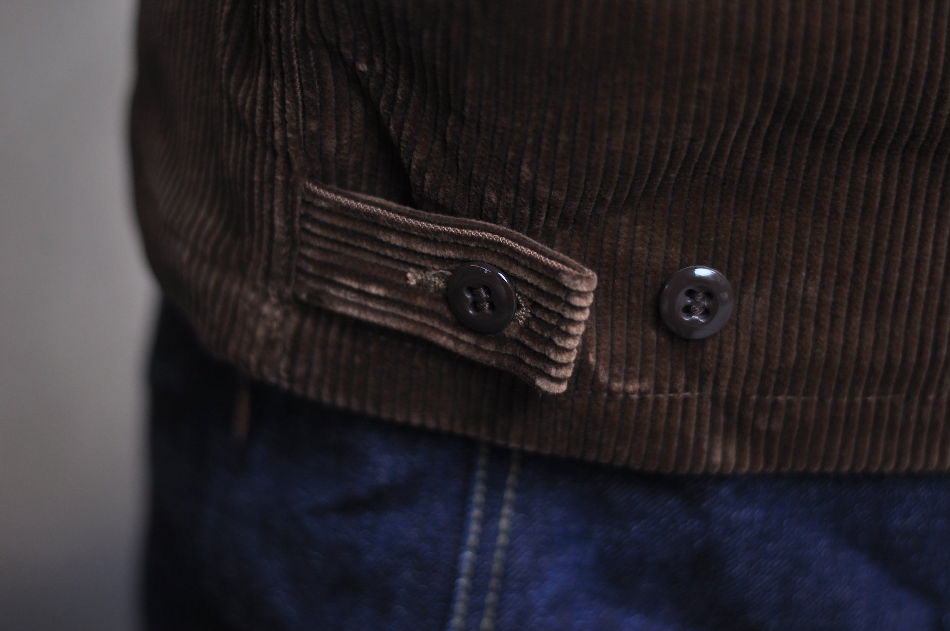 BONCOURA Heavyweight Corduroy "Dog Ear" Sport Jacket (Brown)