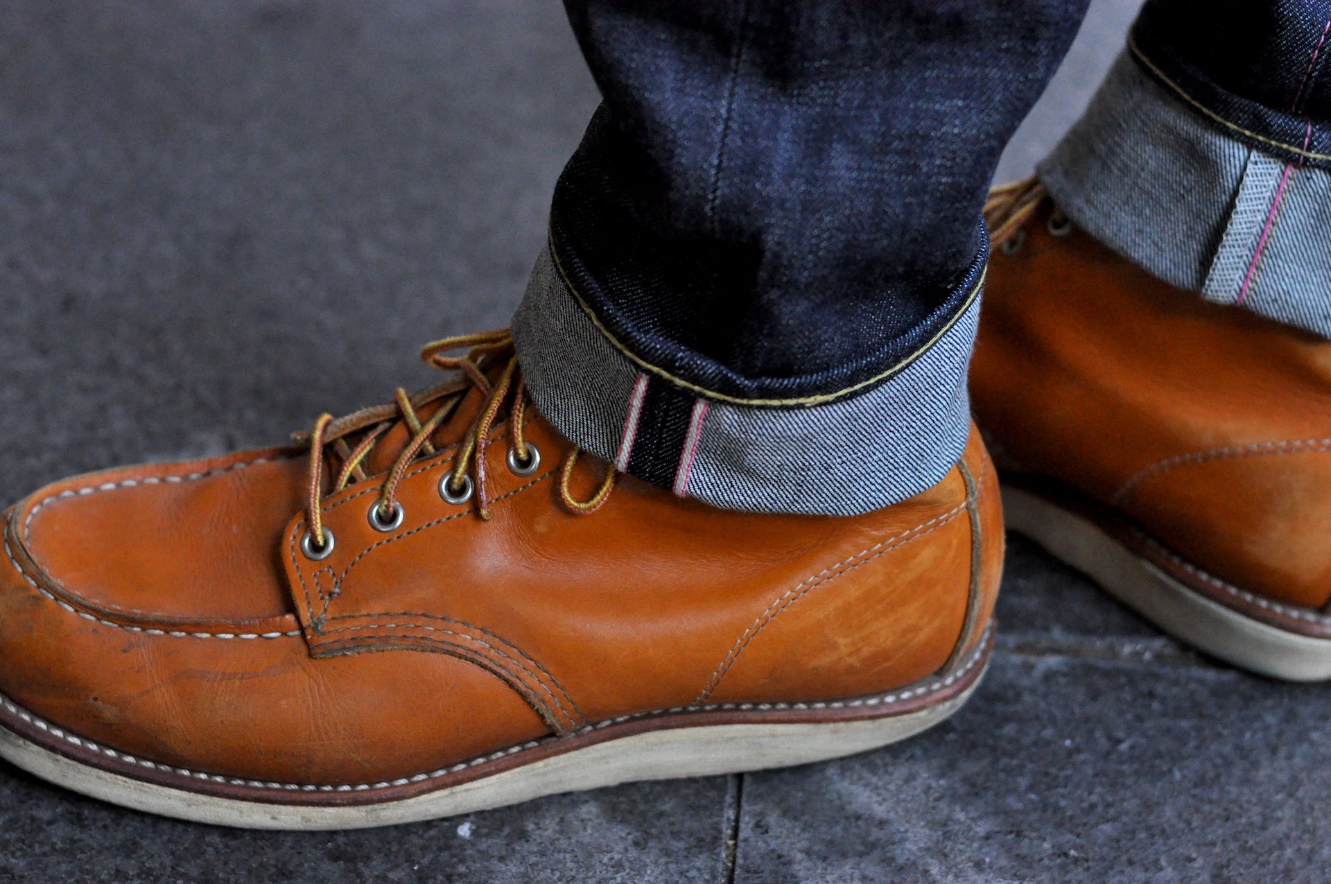 MOMOTARO JEANS 14.7oz 'Legacy Blue' 0405-40 Denim (High Tapered fit)