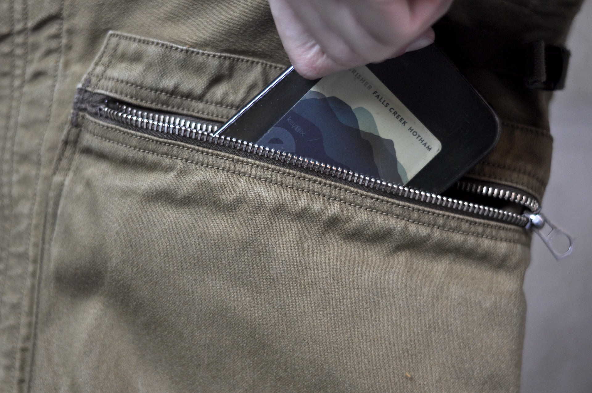 Freewheelers “Speed Engineer” Sleeveless Coat (Khaki)