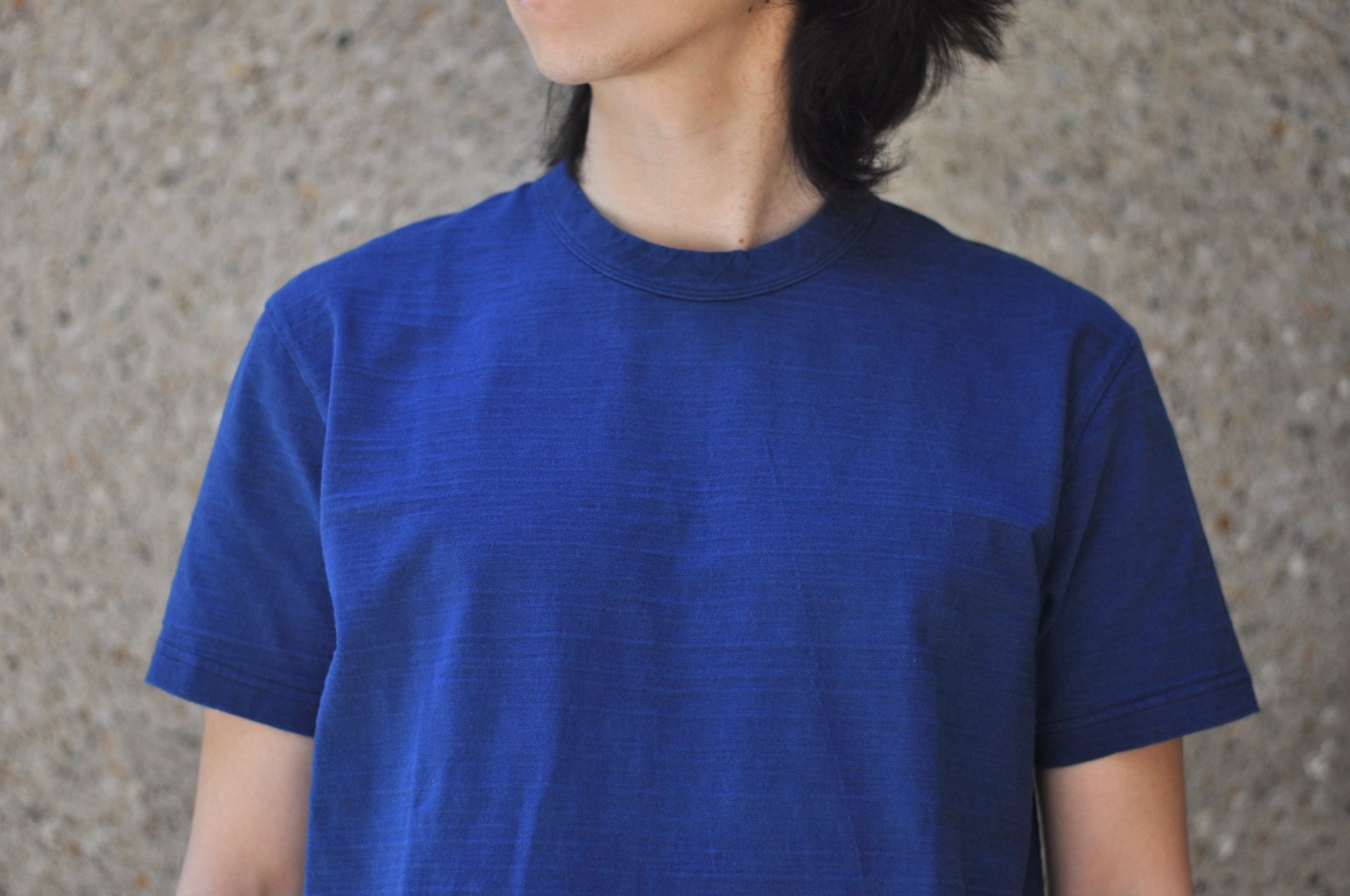 Pure Blue Japan 8oz "Slub Yarn" S/S Tee (Genuine Indigo)