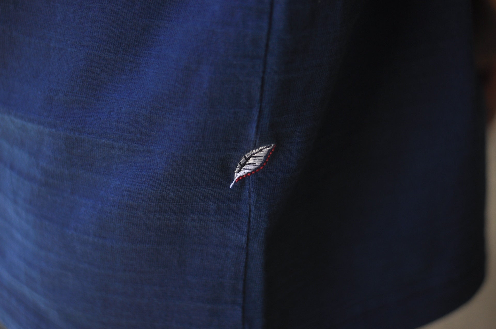 Pure Blue Japan 8oz "Slub Yarn" S/S Tee (Genuine Indigo)