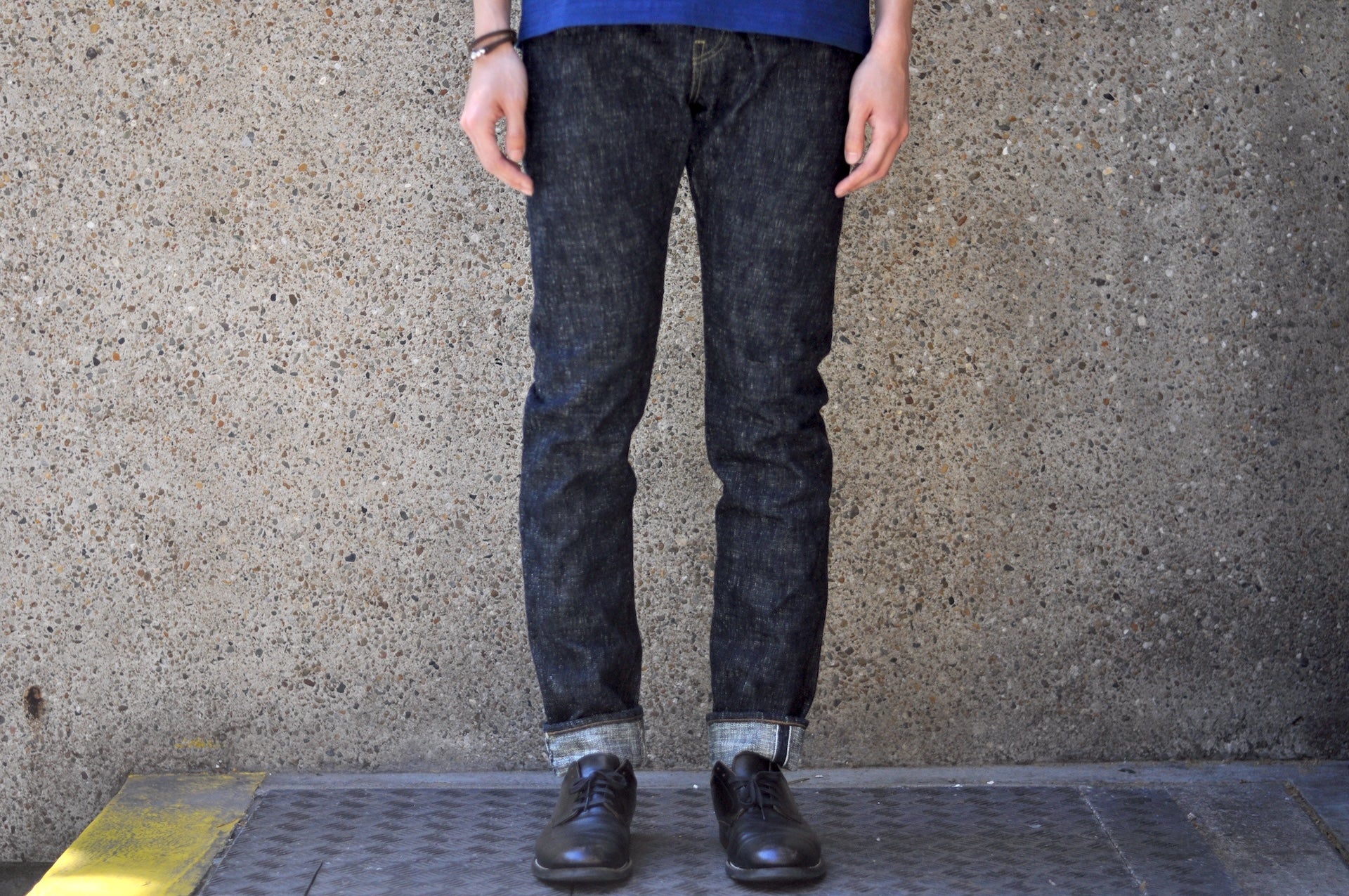 Samurai 17oz "Night-Rain" Vertical Slubby Denim (Relaxed Tapered fit)