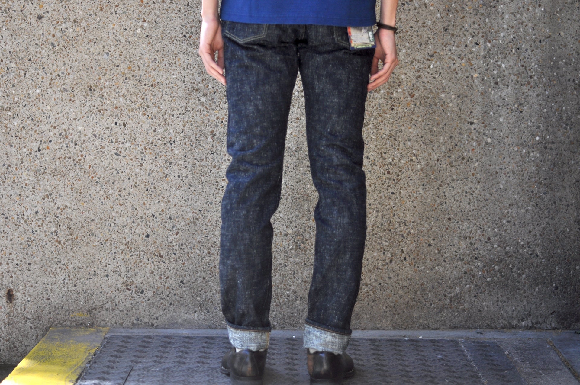 Samurai 17oz "Night-Rain" Vertical Slubby Denim (Relaxed Tapered fit)