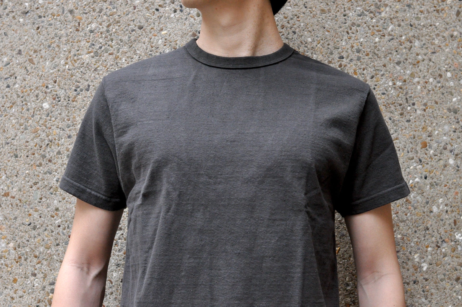 Samurai 12oz "Nippon Cotton" Plain Tee (Kuromame)
