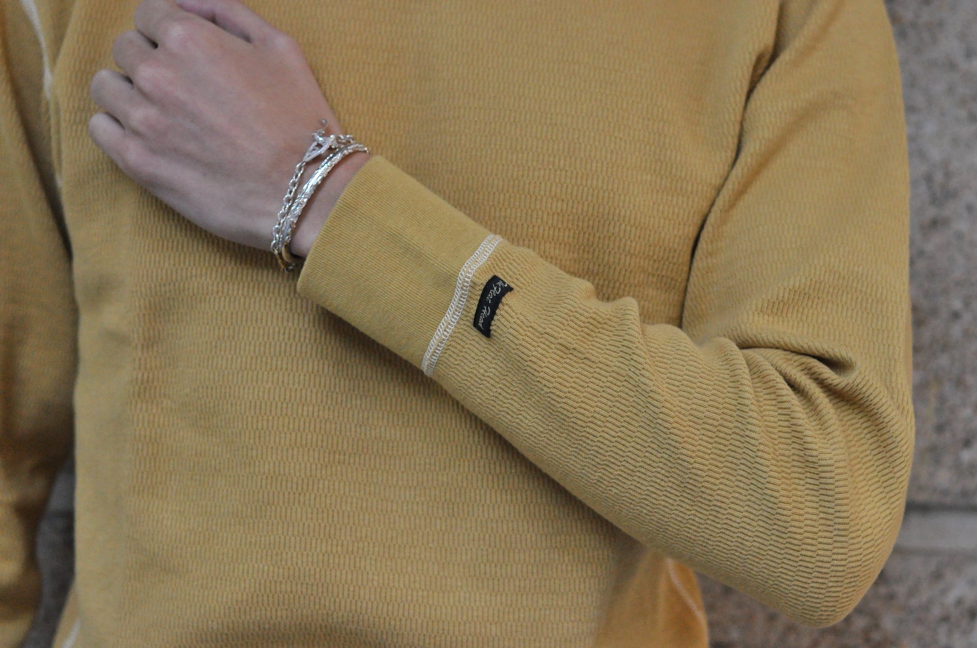 The Flat Head "Standard" L/S Thermal Tee (Mustard)