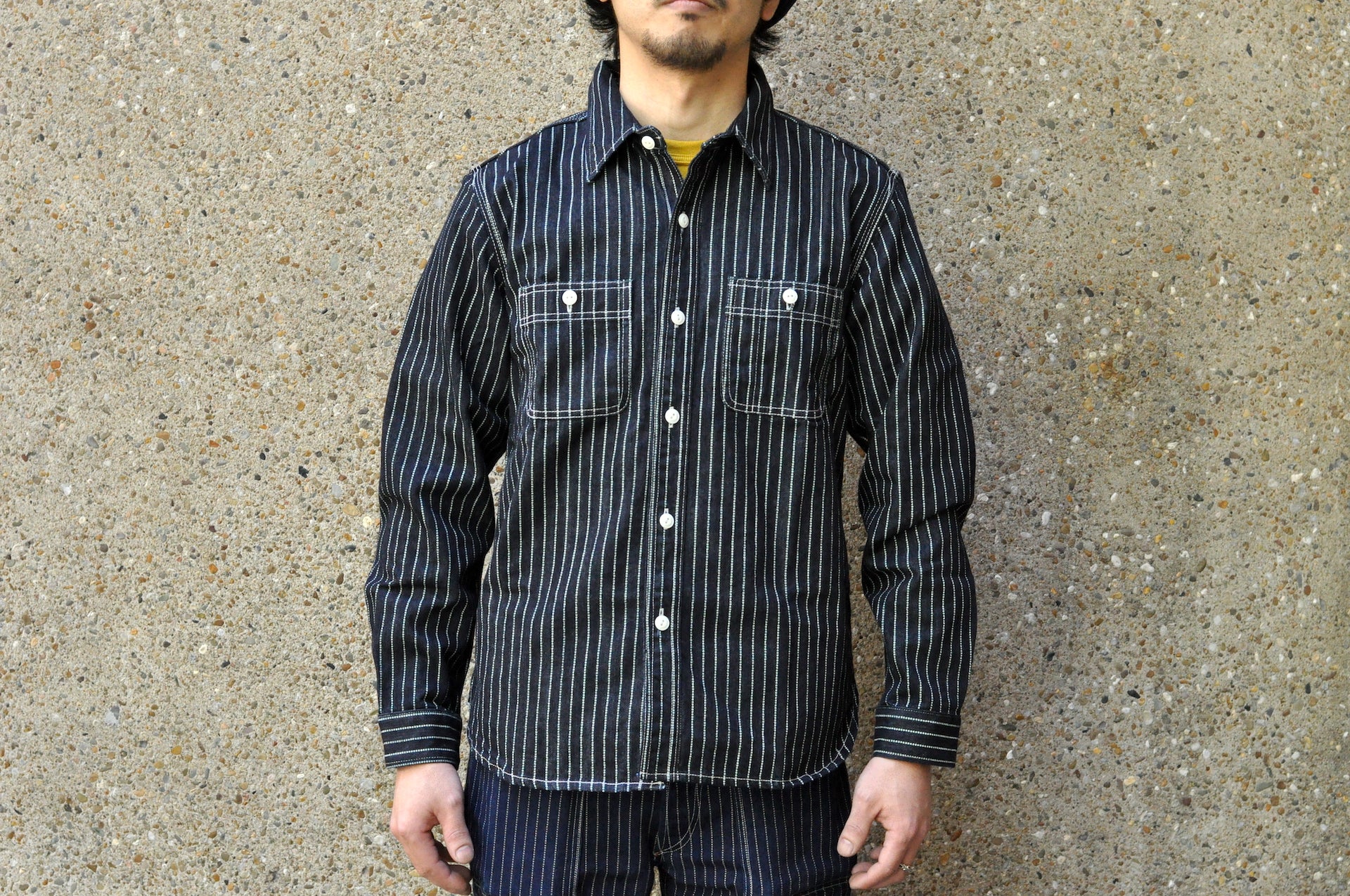 The Flat Head 11oz Indigo Wabash Workshirt