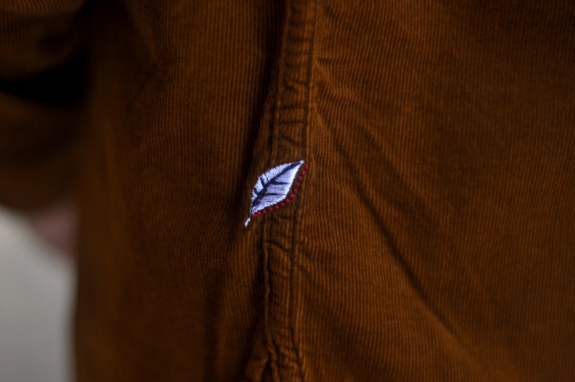 Pure Blue Japan 8oz "Silky-Smooth" Corduroy Western Shirt (Camel)