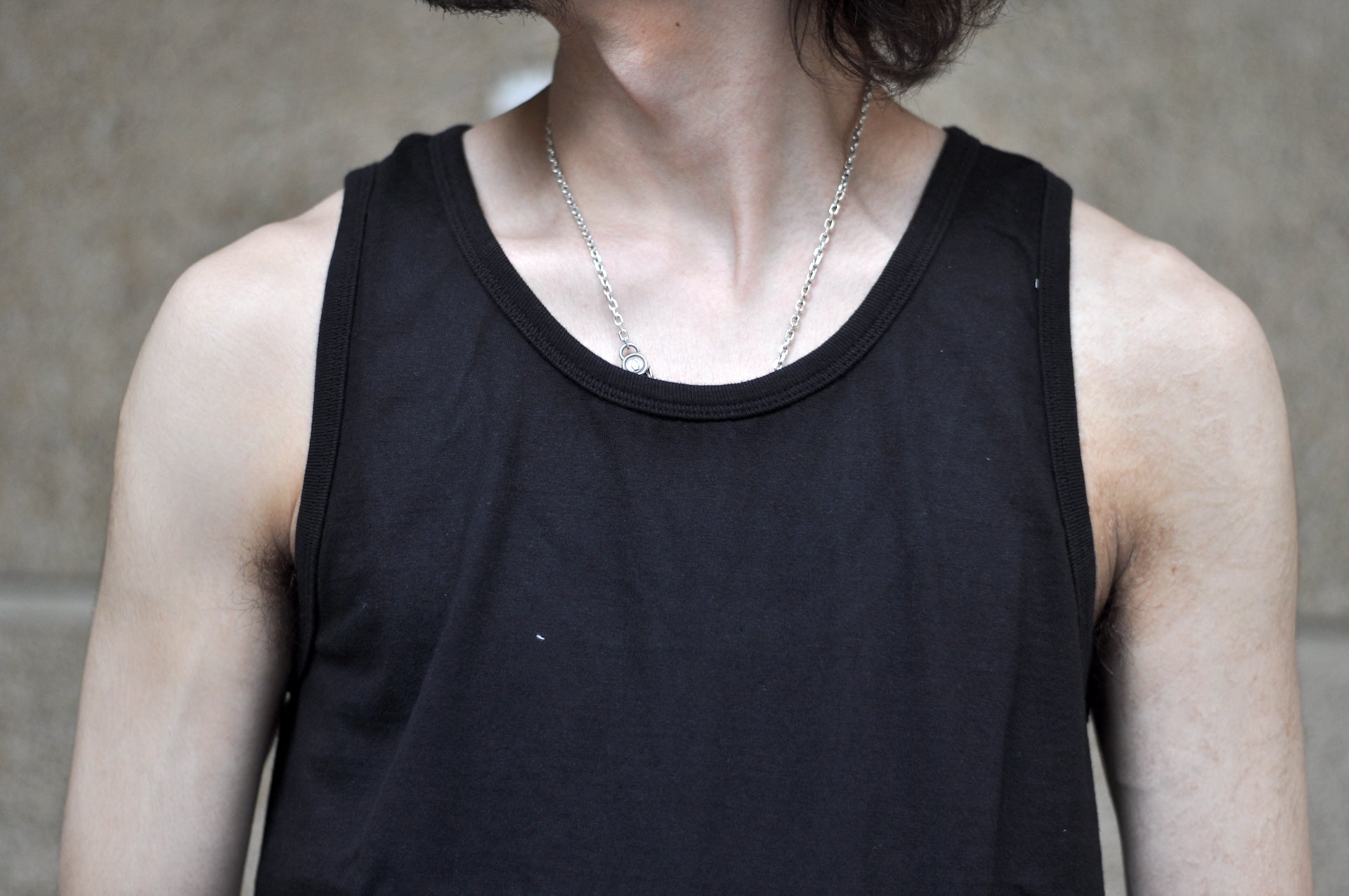 The Flat Head 9oz Loopwheeled Tank Tee (Black)
