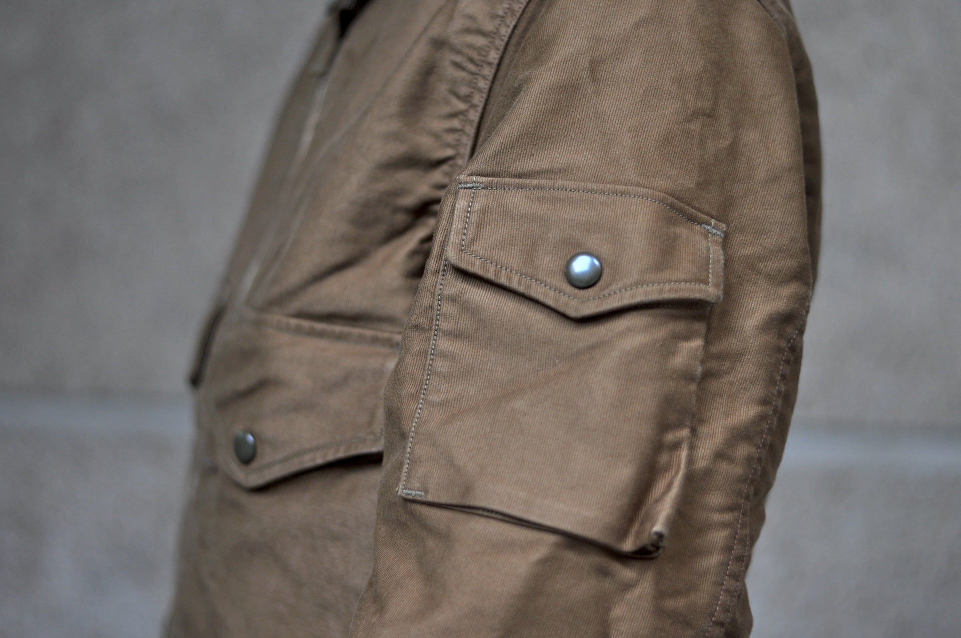 Freewheelers "S-8 Aviators" Summer Flying Jacket (Sepia Brown)