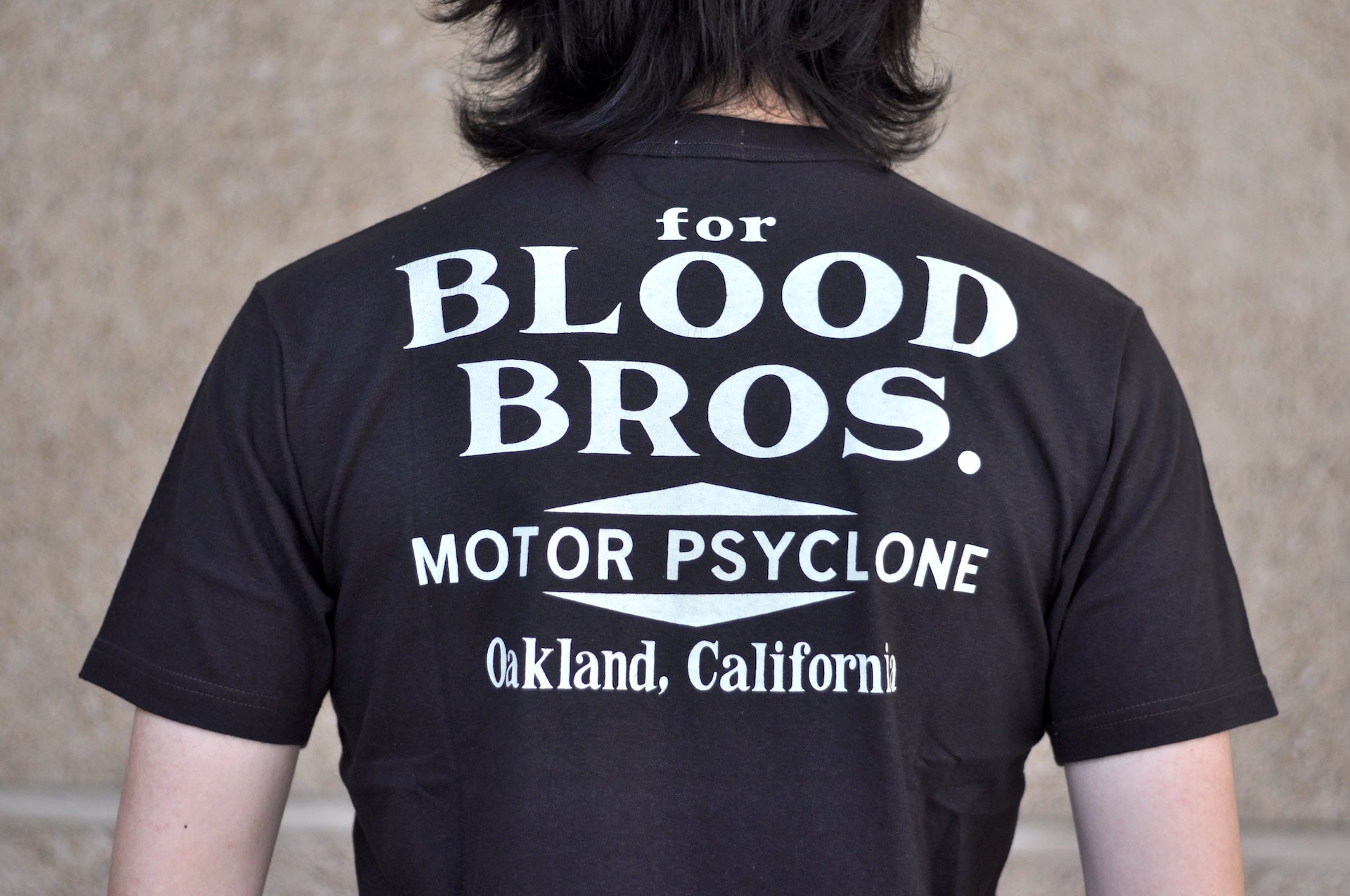Freewheelers "RISING FROM HELL" Loopwheeled Tee (Shady Black)
