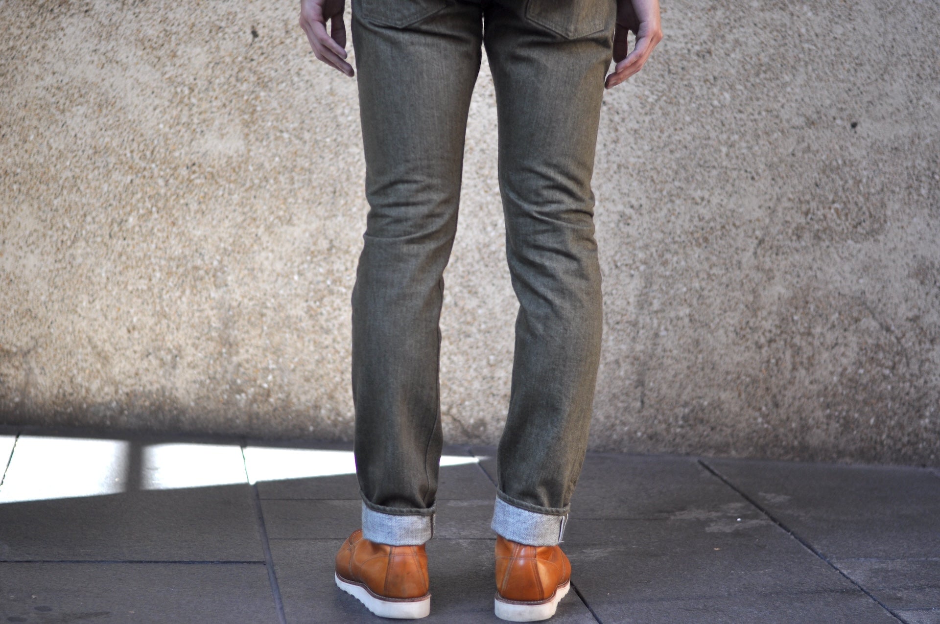 Pure Blue Japan 14oz OL-14oz-013 "Olive Branch" Denim (Slim Tapered fit)