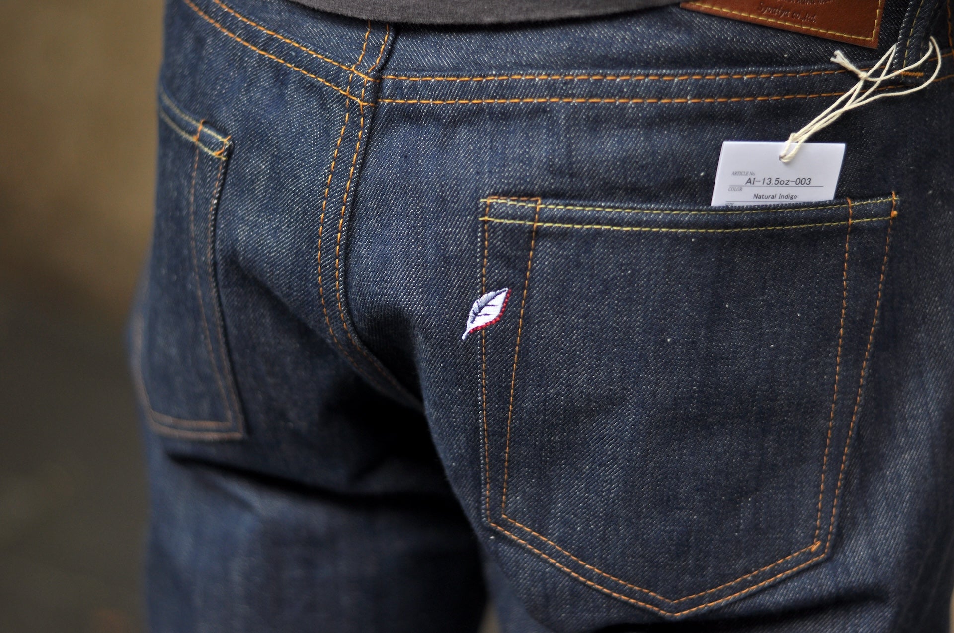 Pure Blue Japan “Ultimate Natural Indigo” AI-13.5oz-003 Denim (Regular Straight fit)