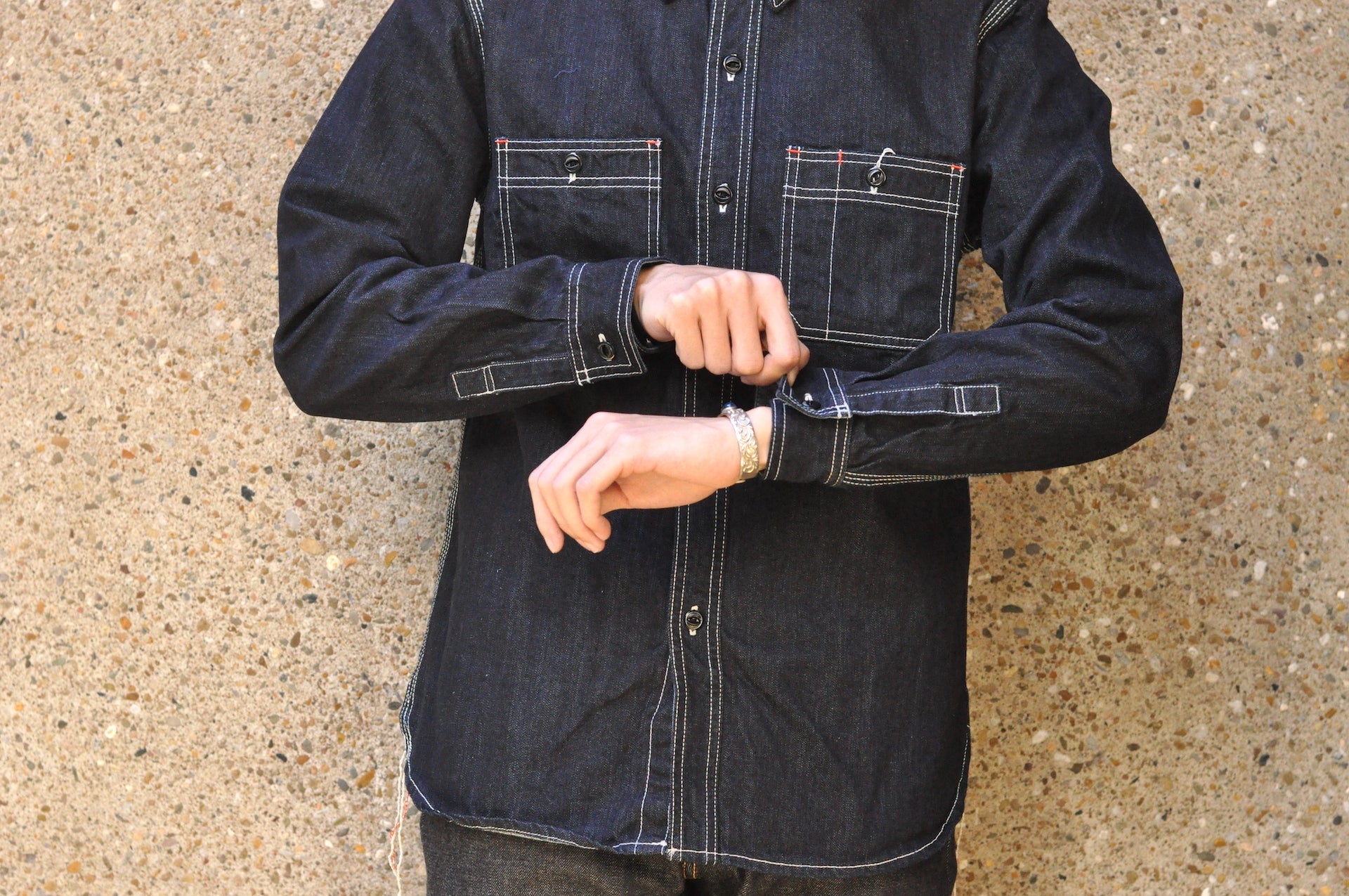 The Flat Head 11oz Selvage Denim Workshirt