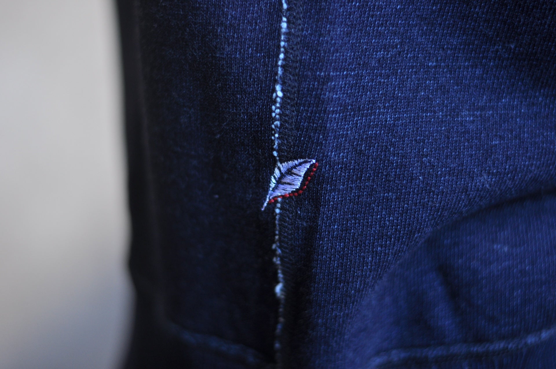 Pure Blue Japan Indigo Dyed "Classic" Raglan Sweatshirt