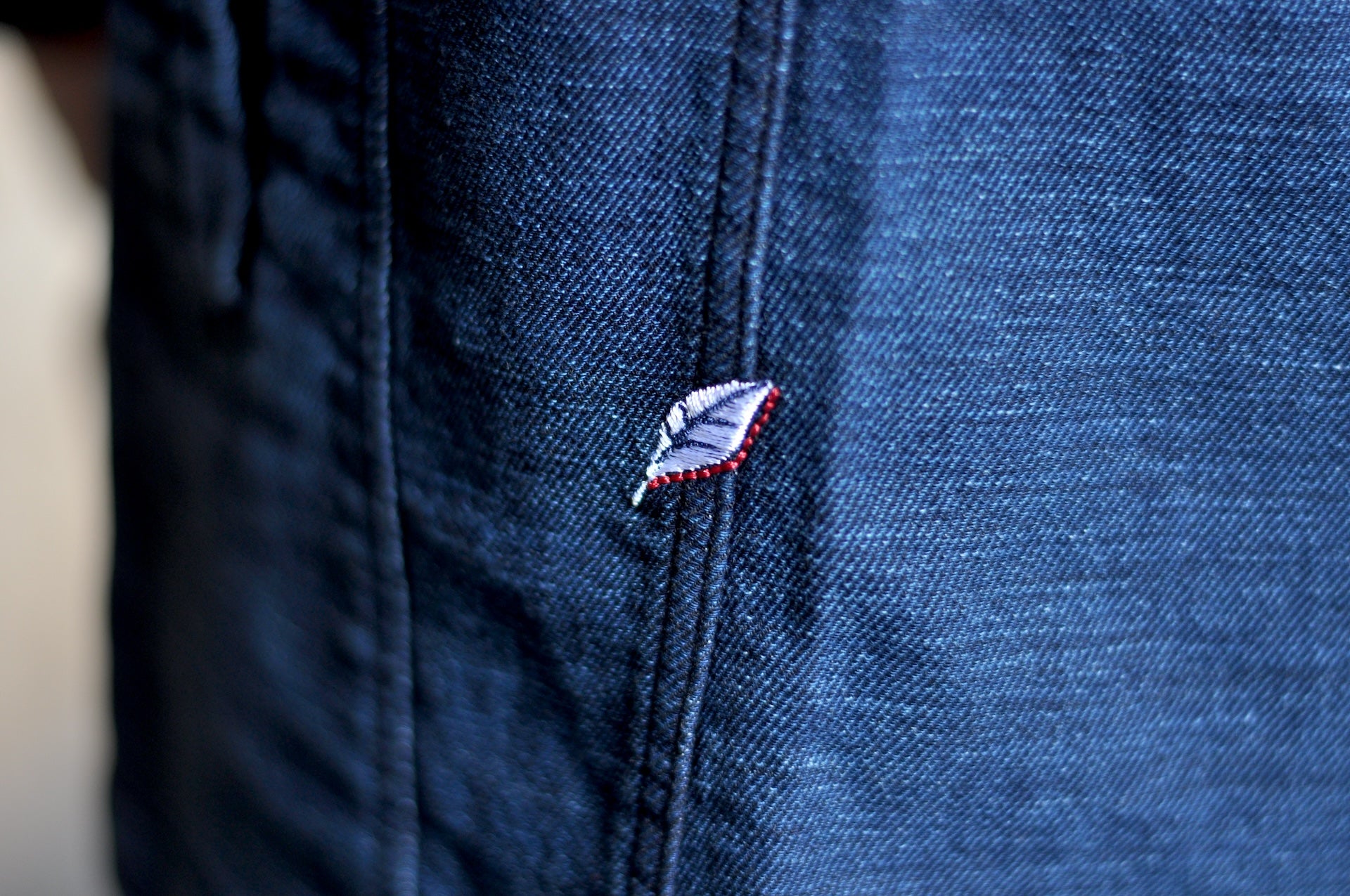 Pure Blue Japan "All-Seasons" Tricot-Denim Navy Parka (Grand Indigo)