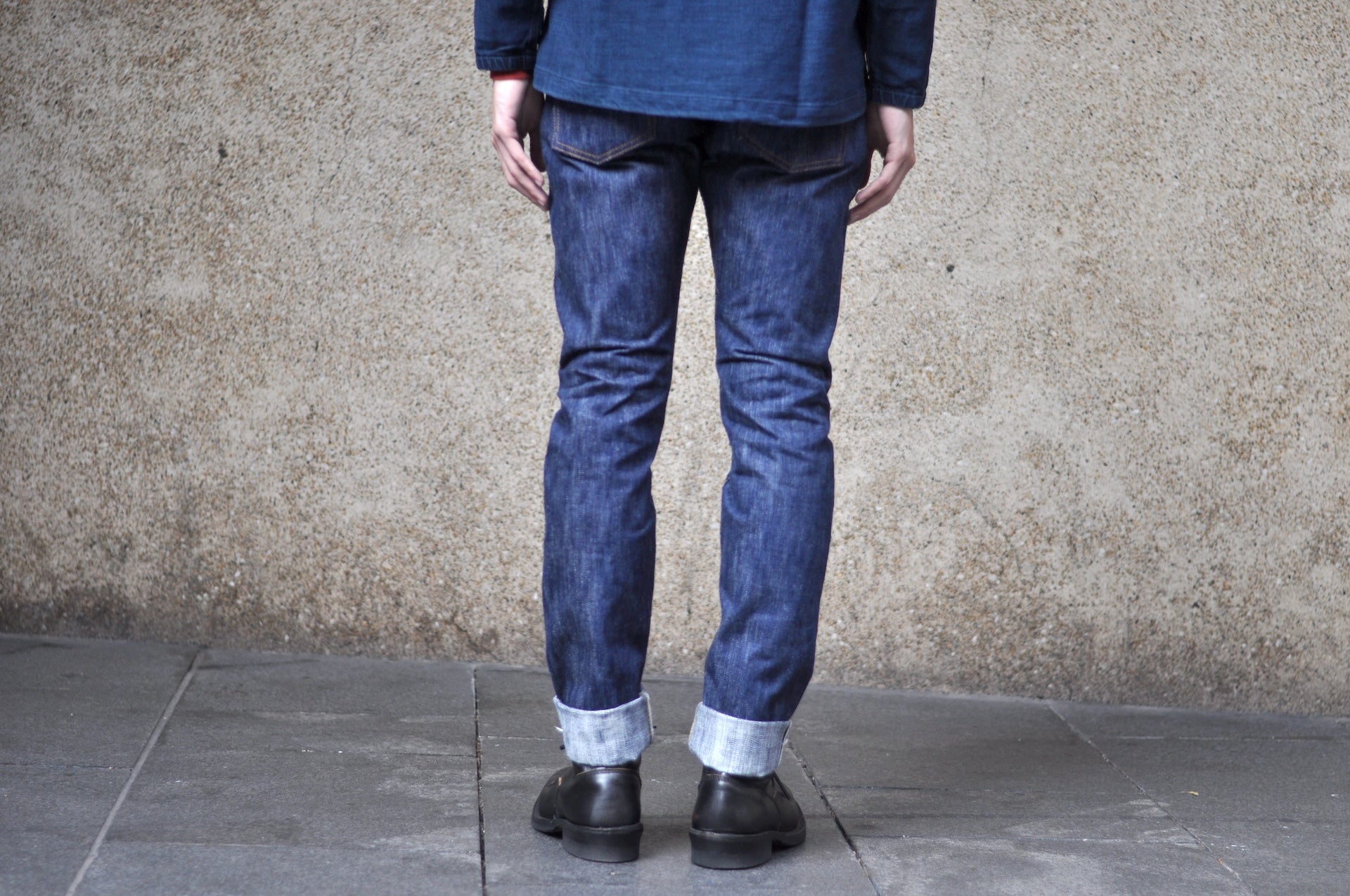 Pure Blue Japan 15oz KS-15oz-013 "Kasuri Indigo" Denim (Slim Tapered fit)