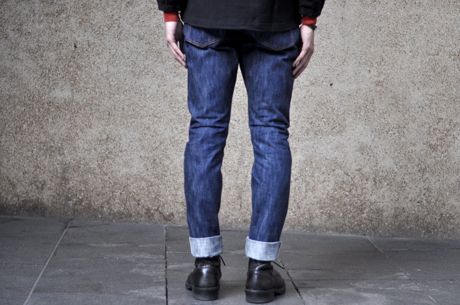 Pure Blue Japan 15oz KS-15oz-019 "Kasuri Indigo" Denim (Relaxed Tapered fit)