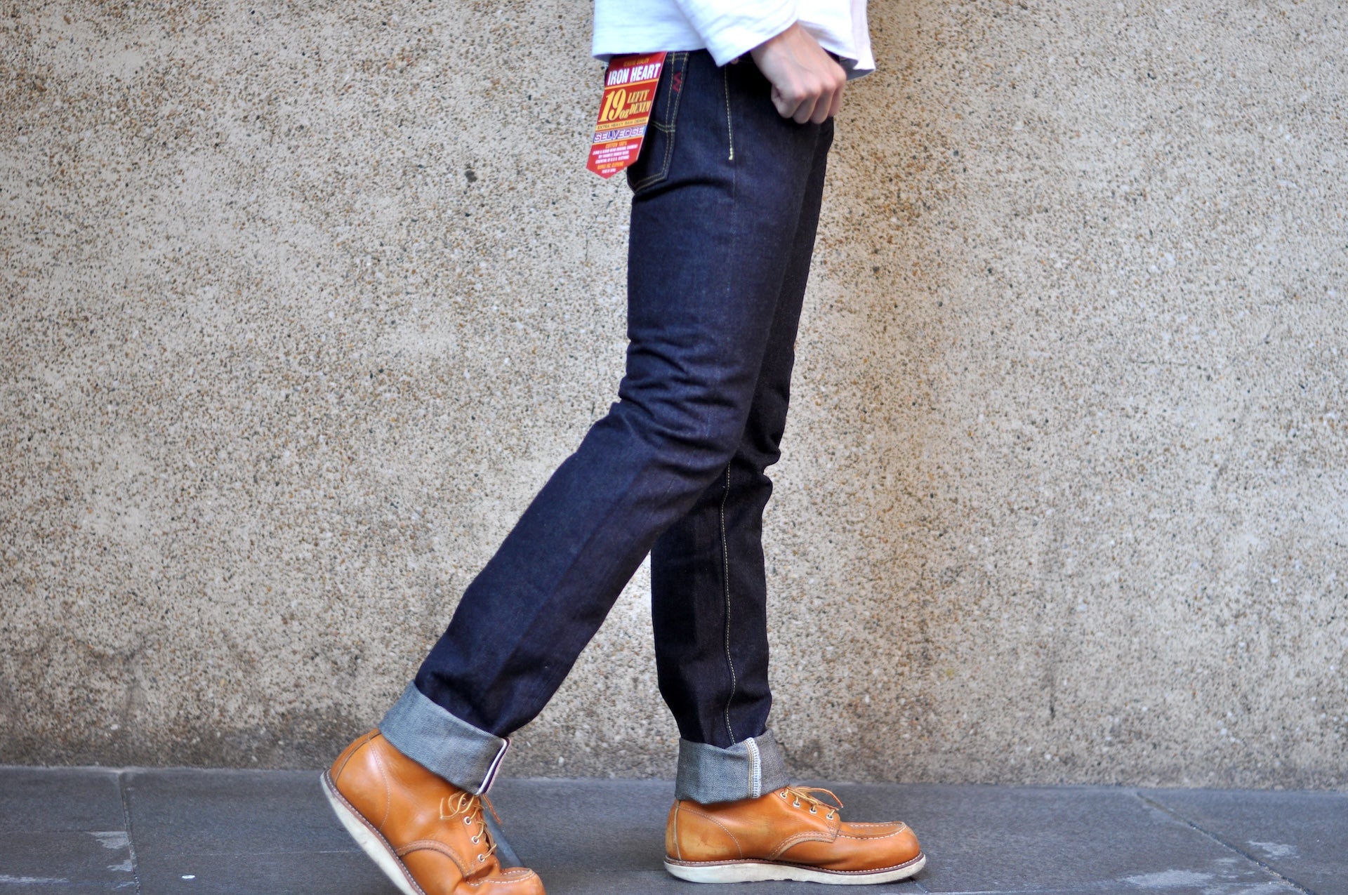 Iron Heart 19oz 777S-19L Denim (Super Slim Tapered Fit)