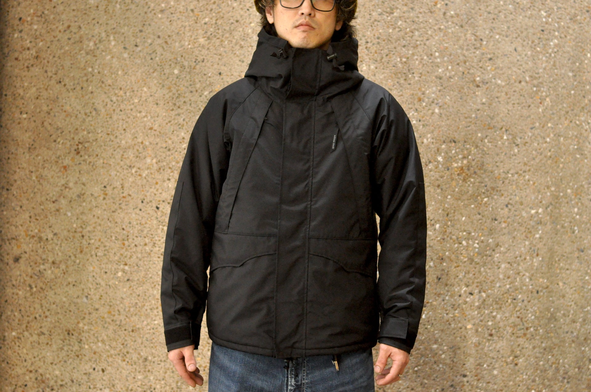 Ultima Thule by Freewheelers "All Weather" Hard-Shell Jacket (Black)