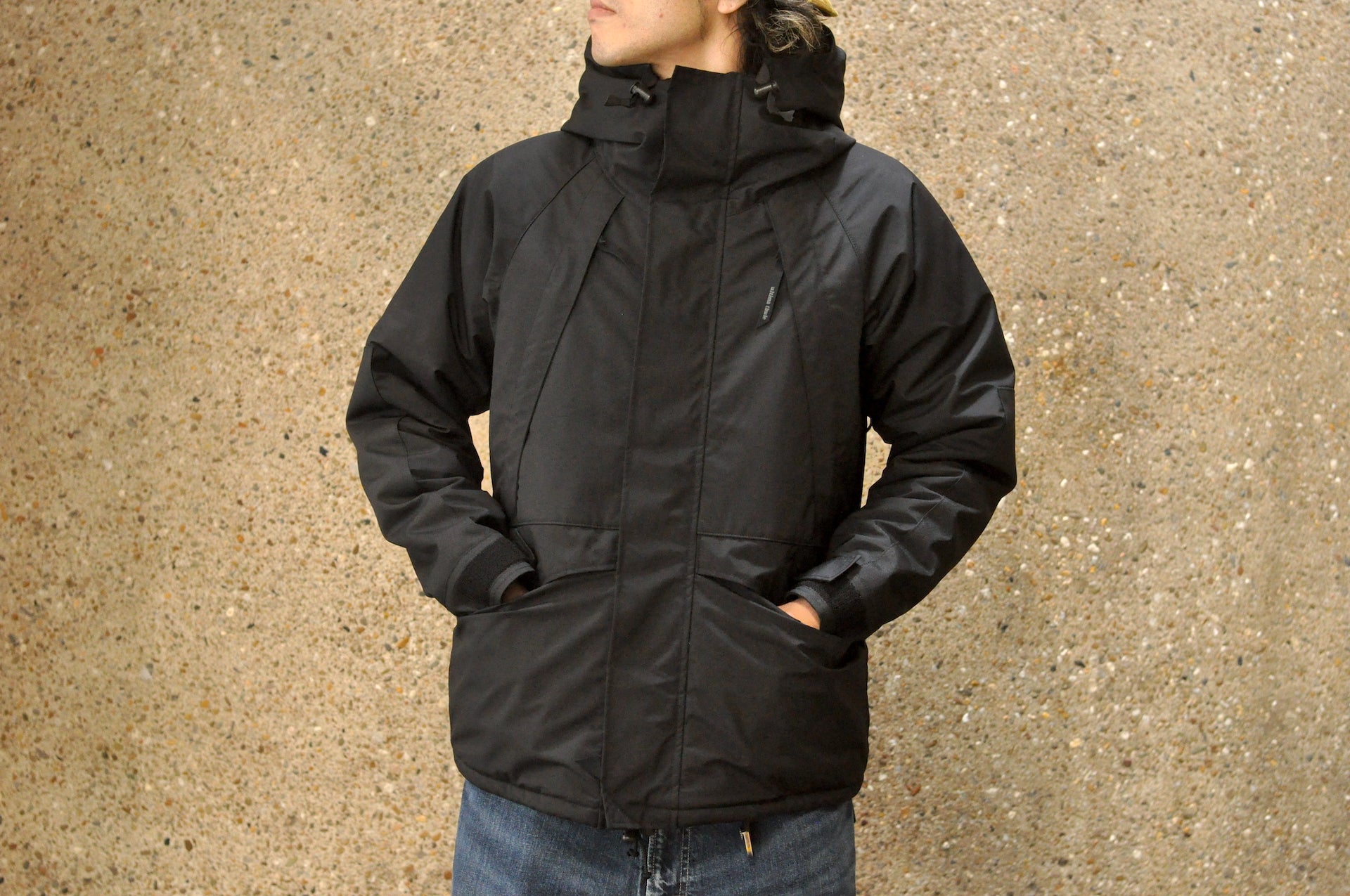 Ultima Thule by Freewheelers "All Weather" Hard-Shell Jacket (Black)