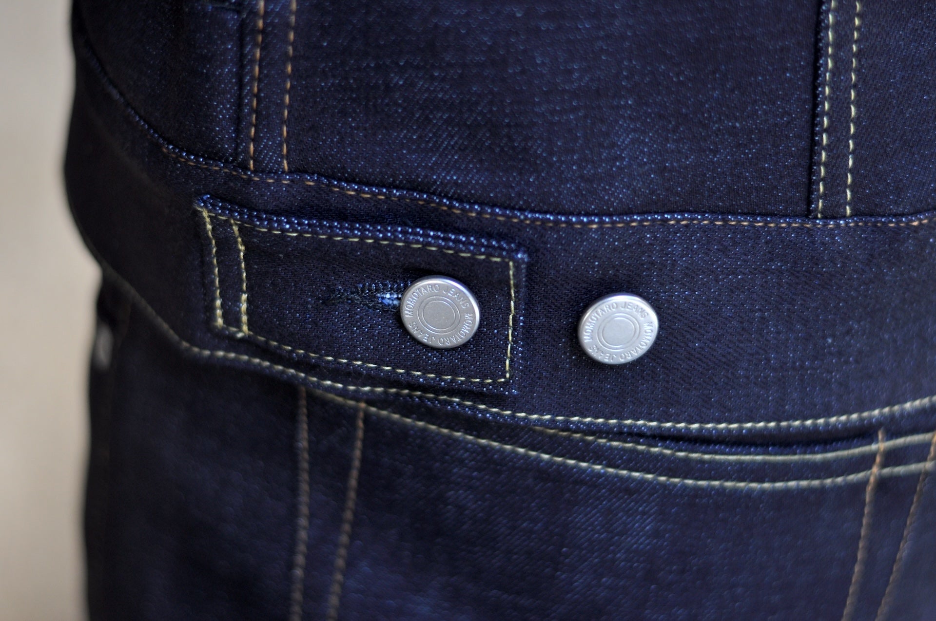 MOMOTARO JEANS 14.7oz "Tokuno Blue" Modified Type 3 Denim Jacket (Indigo)