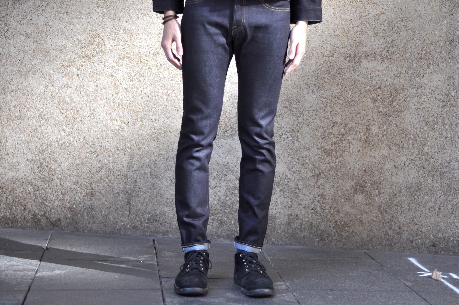 MOMOTARO JEANS 14.7oz "Tokuno Blue" #300 Denim (Slim Tapered fit)