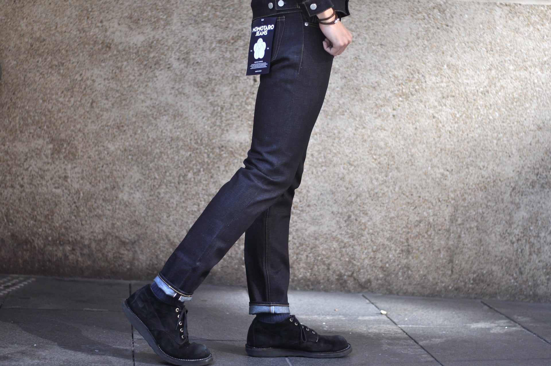 MOMOTARO JEANS 14.7oz "Tokuno Blue" #300 Denim (Slim Tapered fit)