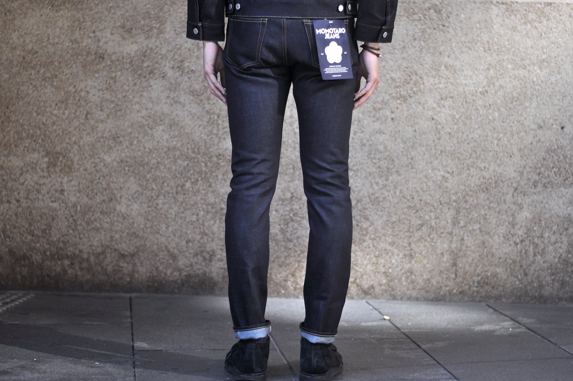 MOMOTARO JEANS 14.7oz "Tokuno Blue" #300 Denim (Slim Tapered fit)